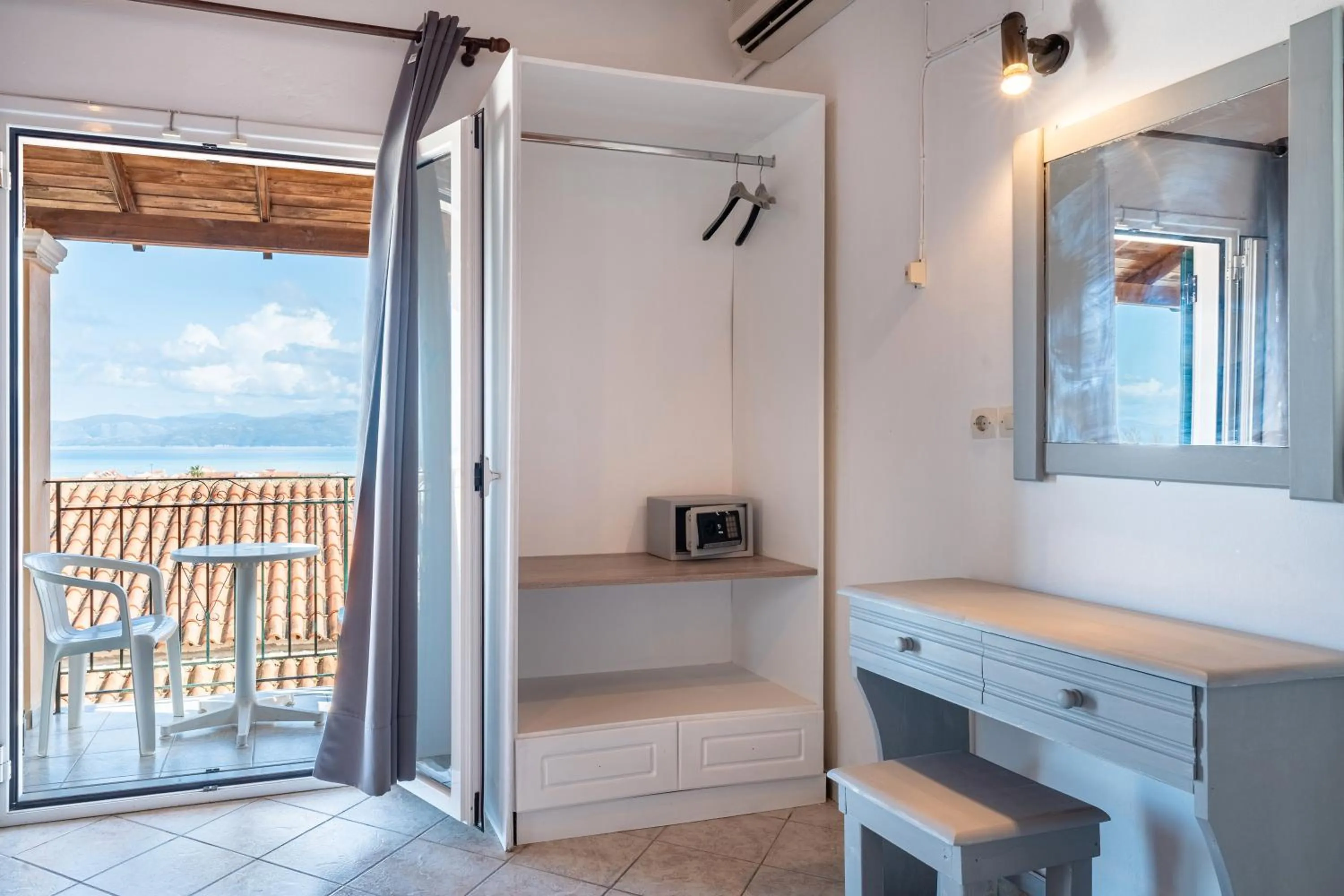 Living room in Kavos Panorama Complex