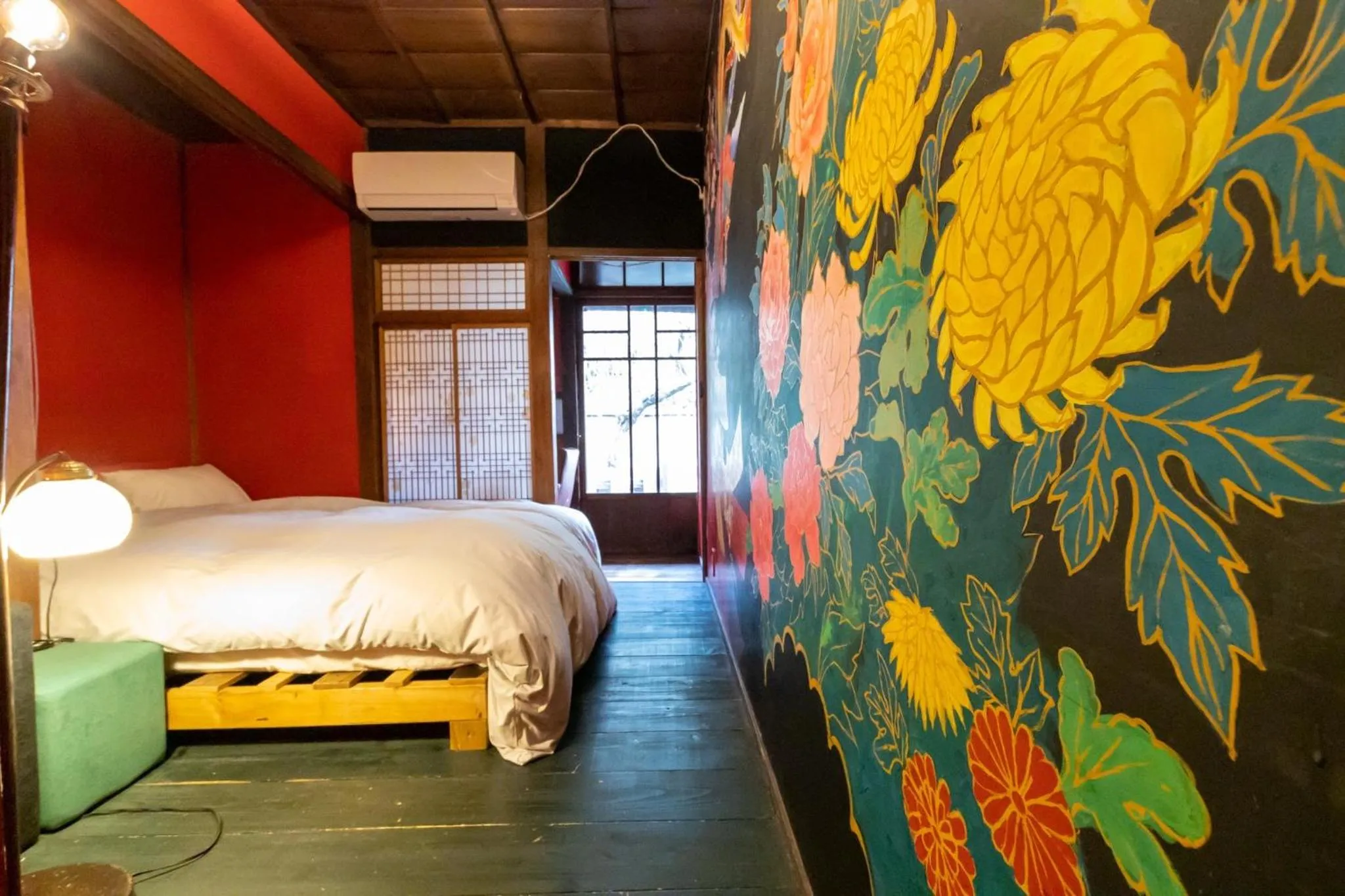 Bedroom, Bed in Villa Sacra