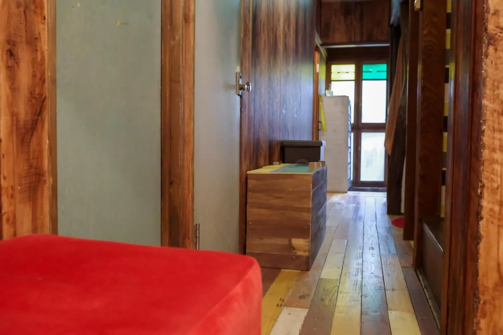 Communal lounge/ TV room, Bed in Villa Sacra