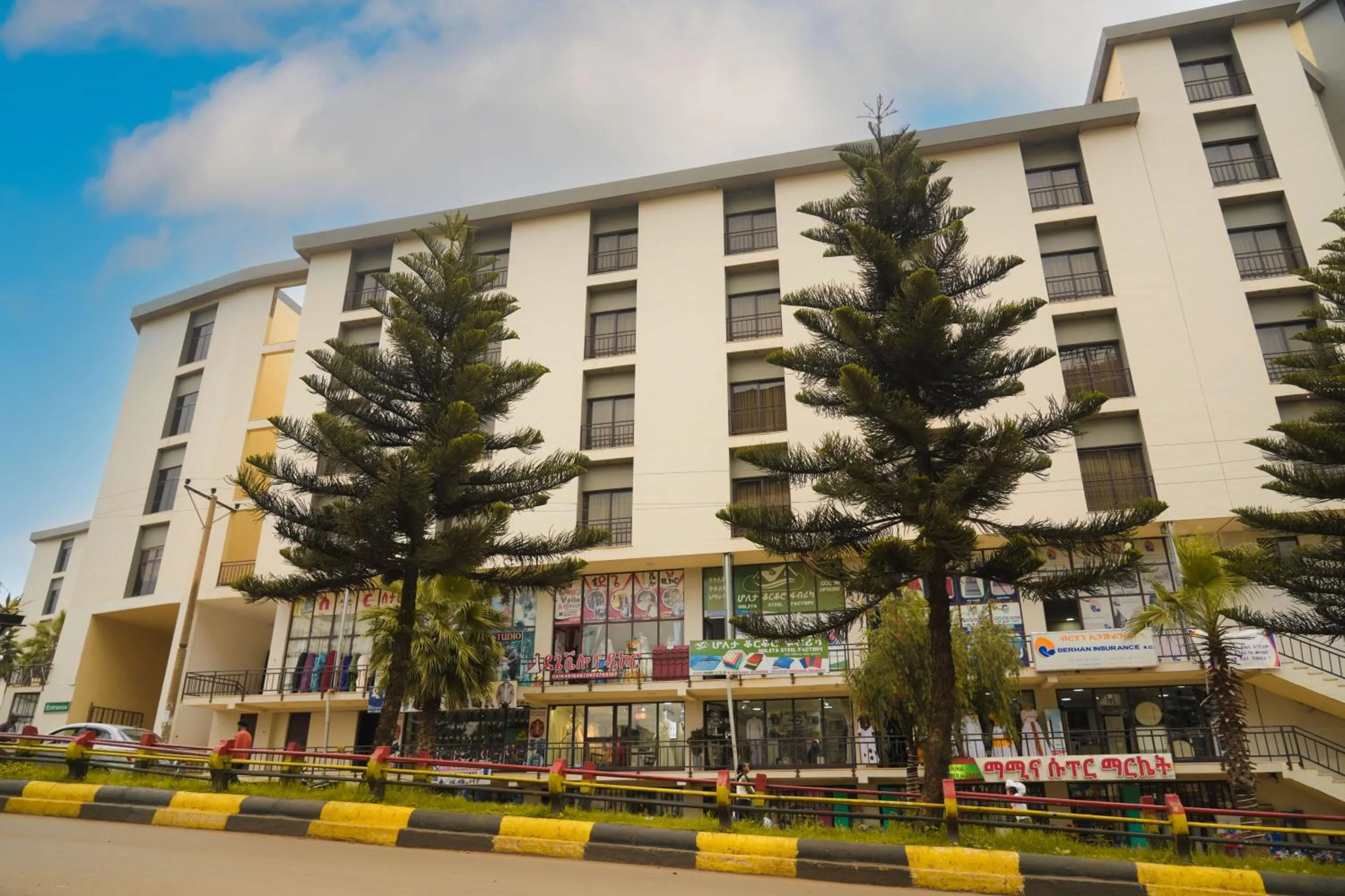 Property building in Haile Hotel Wolaita
