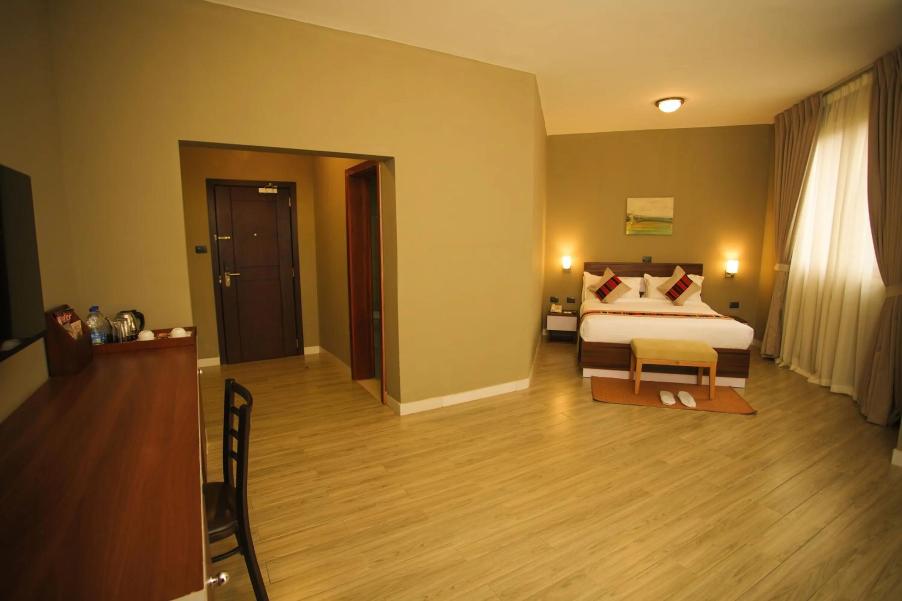 Photo of the whole room, Bed in Haile Hotel Wolaita