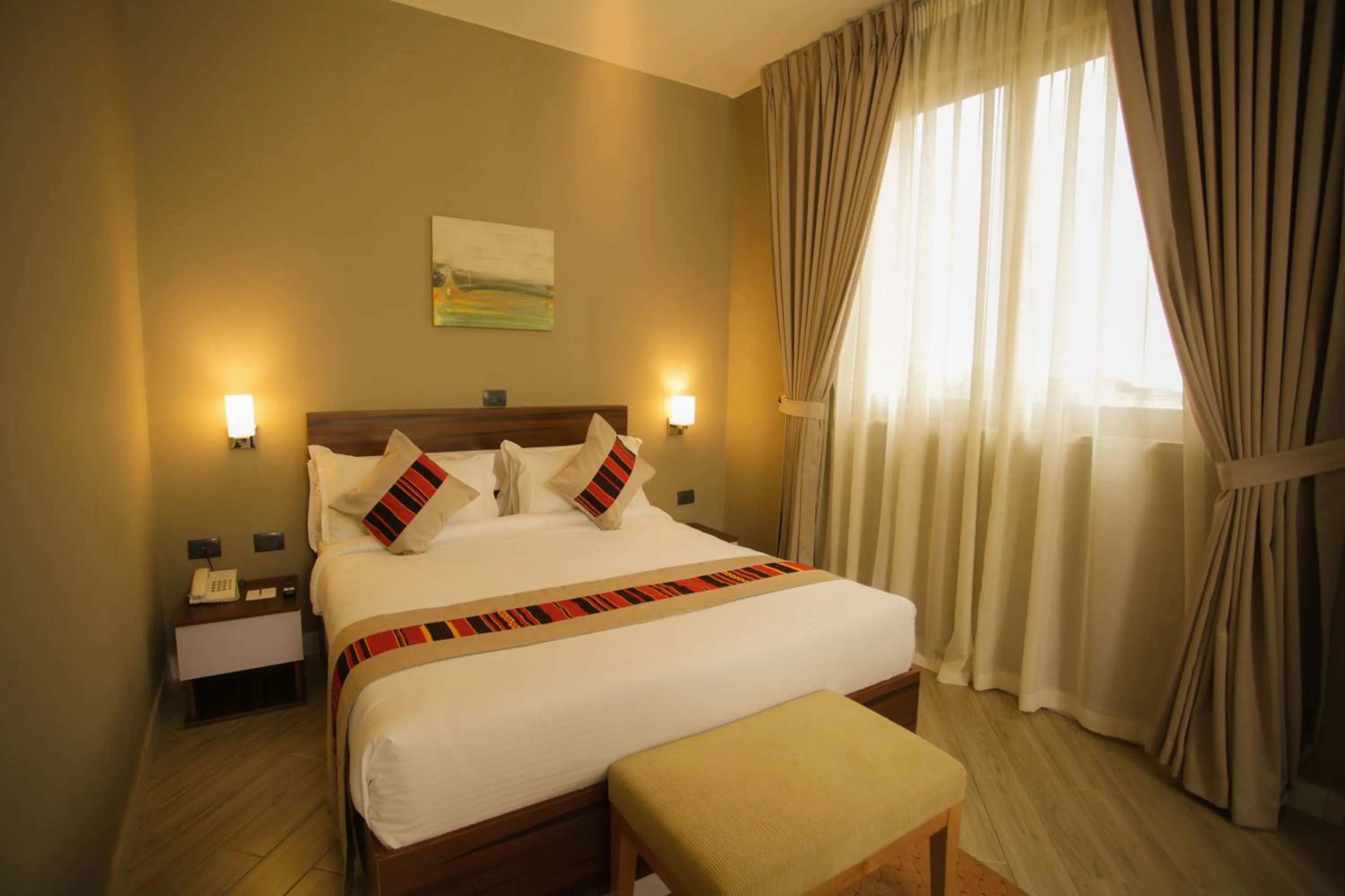 Bed in Haile Hotel Wolaita