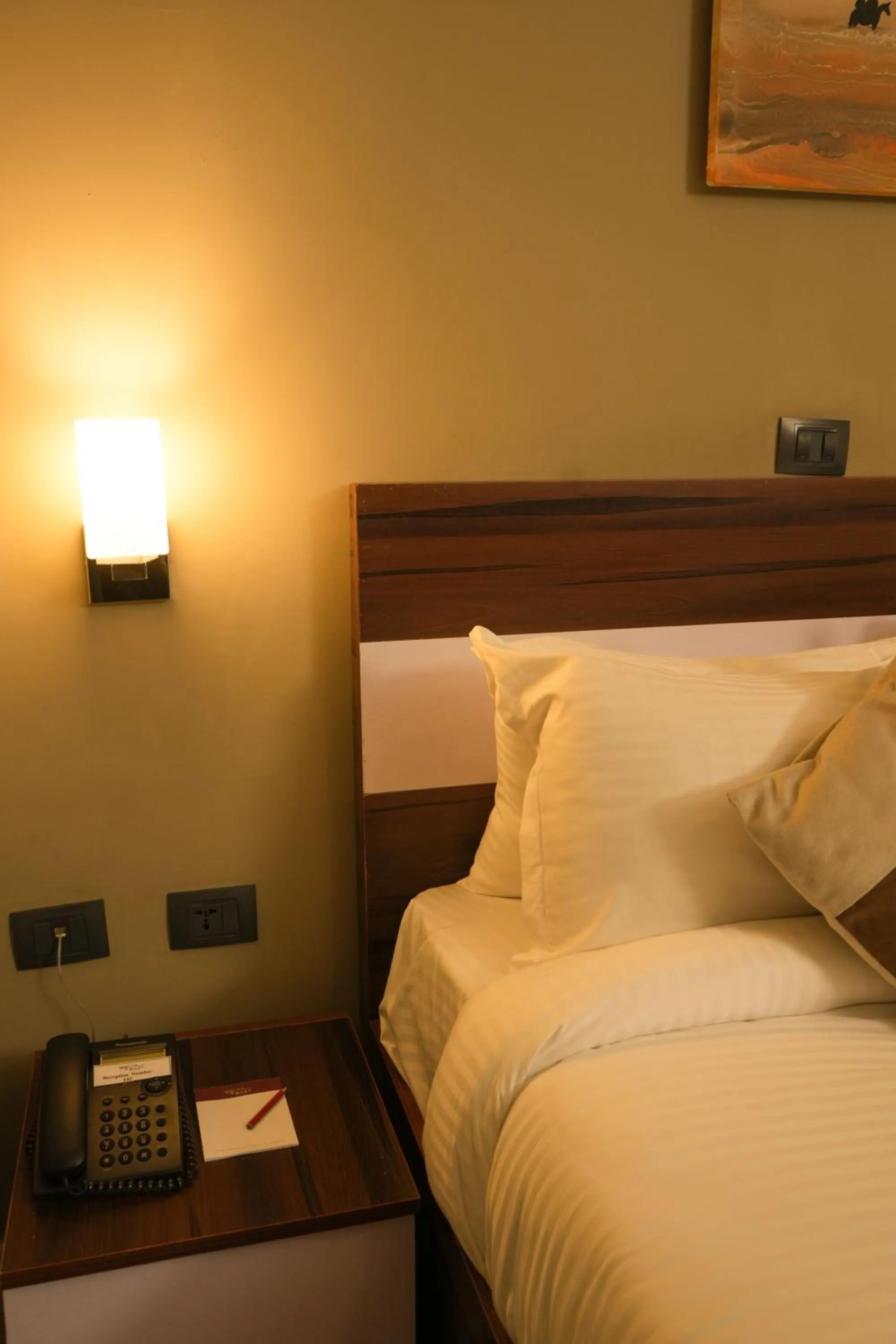 Bed in Haile Hotel Wolaita