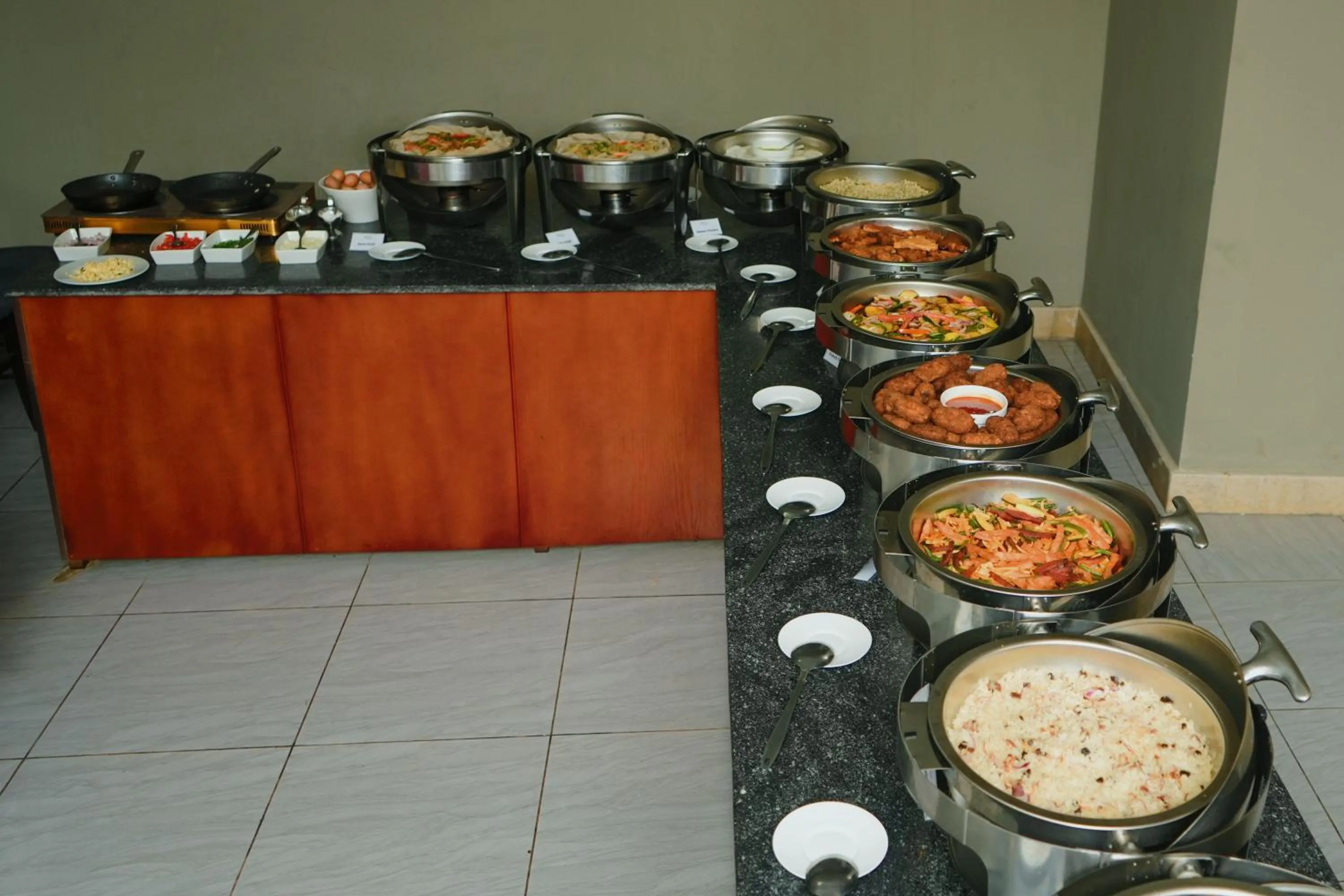 Restaurant/places to eat in Haile Hotel Wolaita