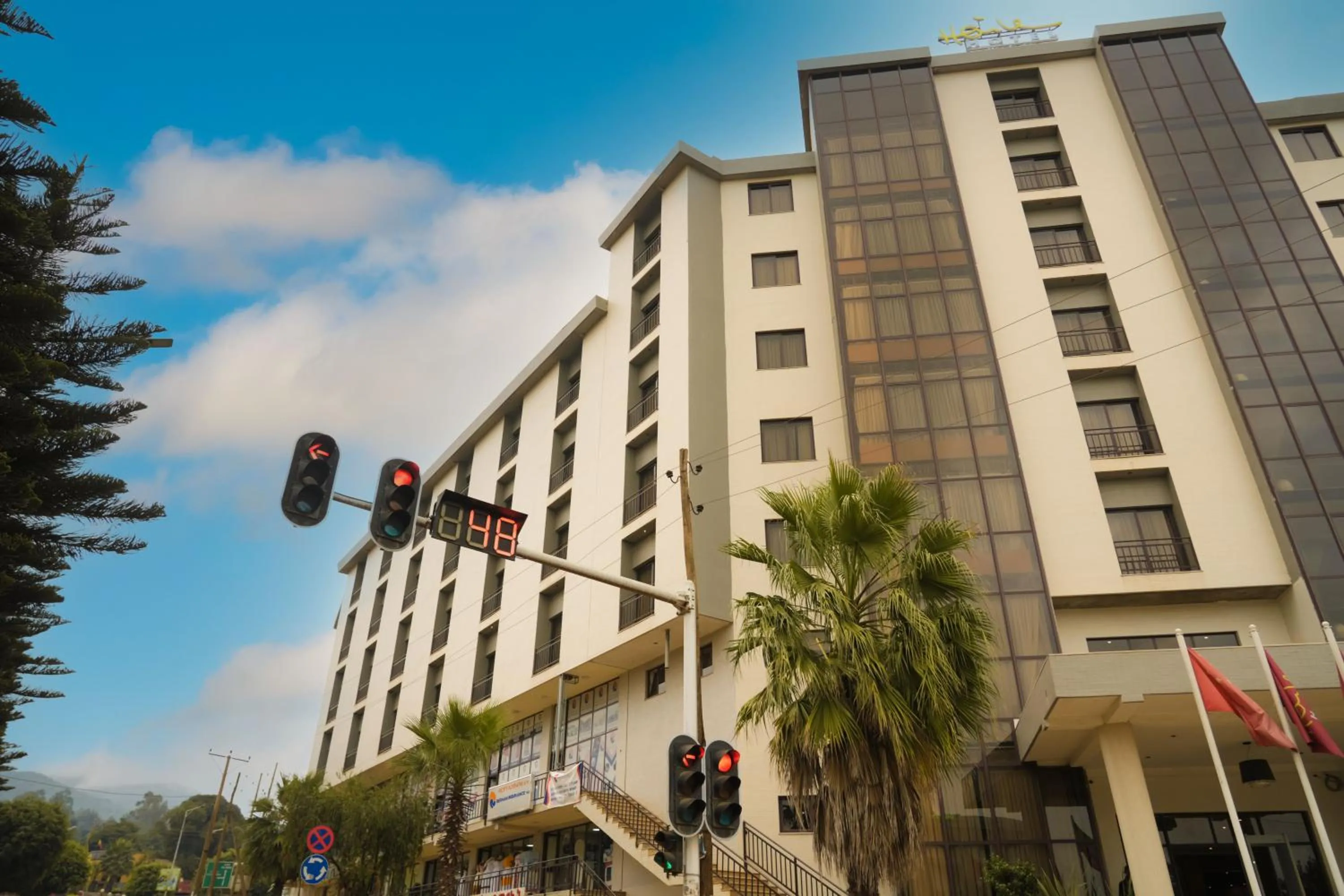 Property building in Haile Hotel Wolaita