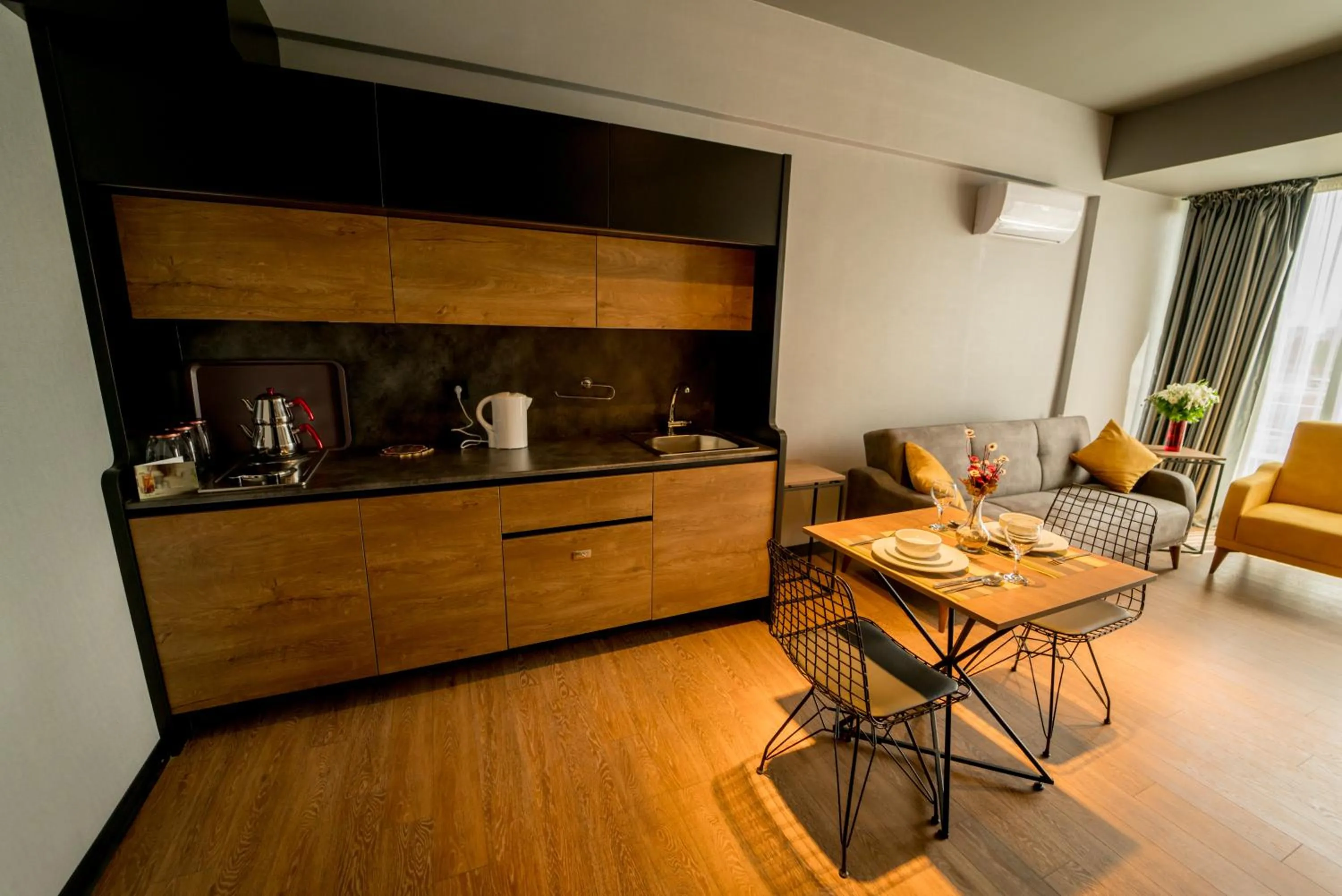 Kitchen or kitchenette in The Kayseri Loft Hotel
