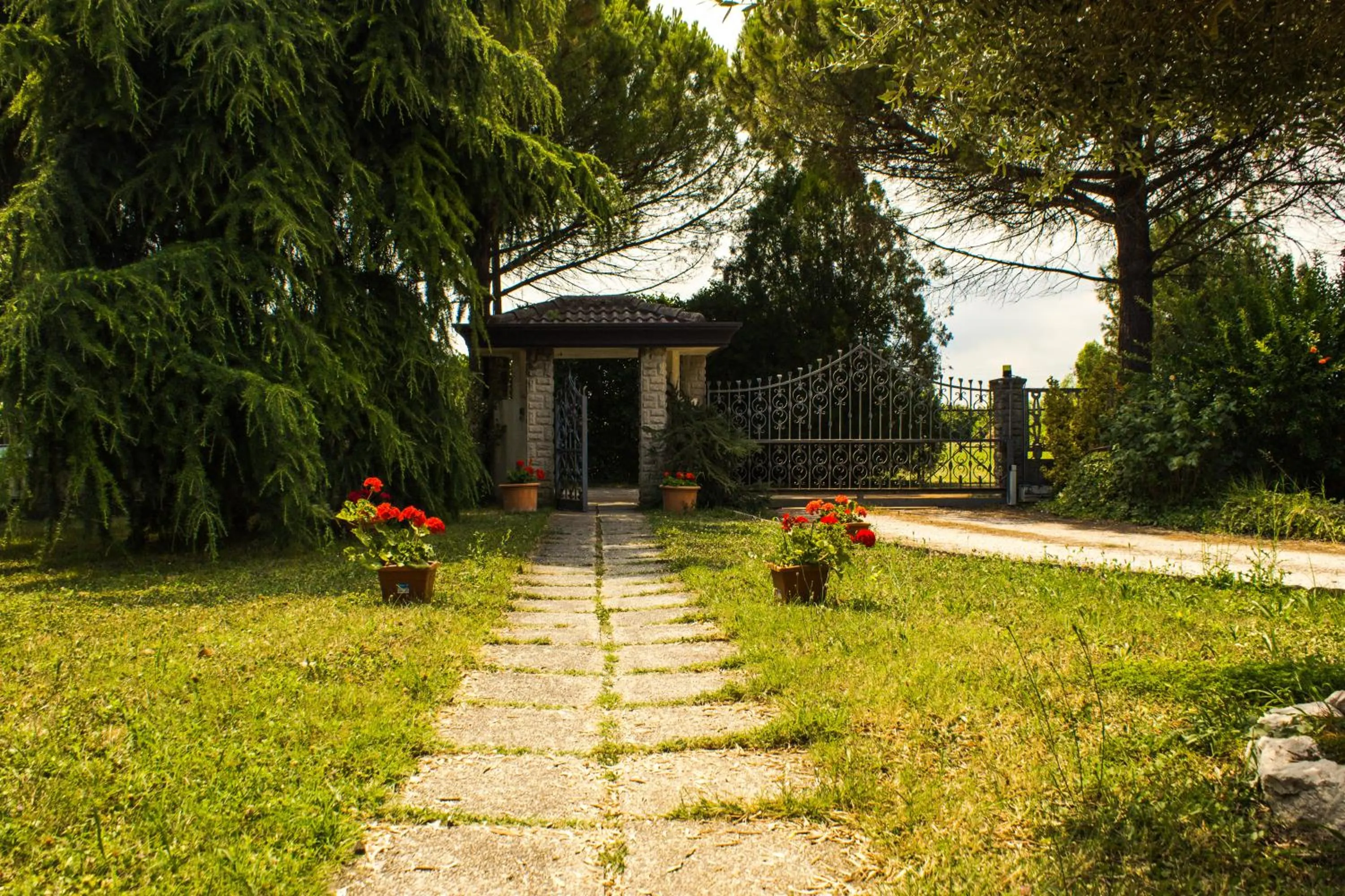 Garden view in B&B Airport Venice Diego