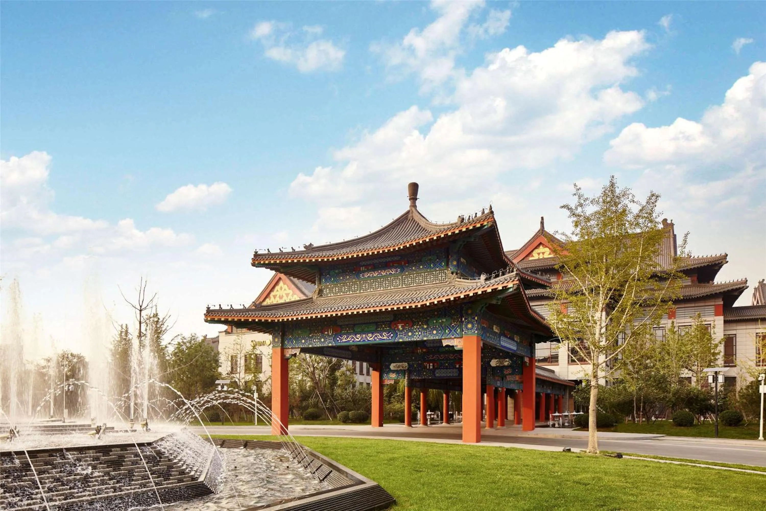 Property building in Hilton Tianjin Eco-City