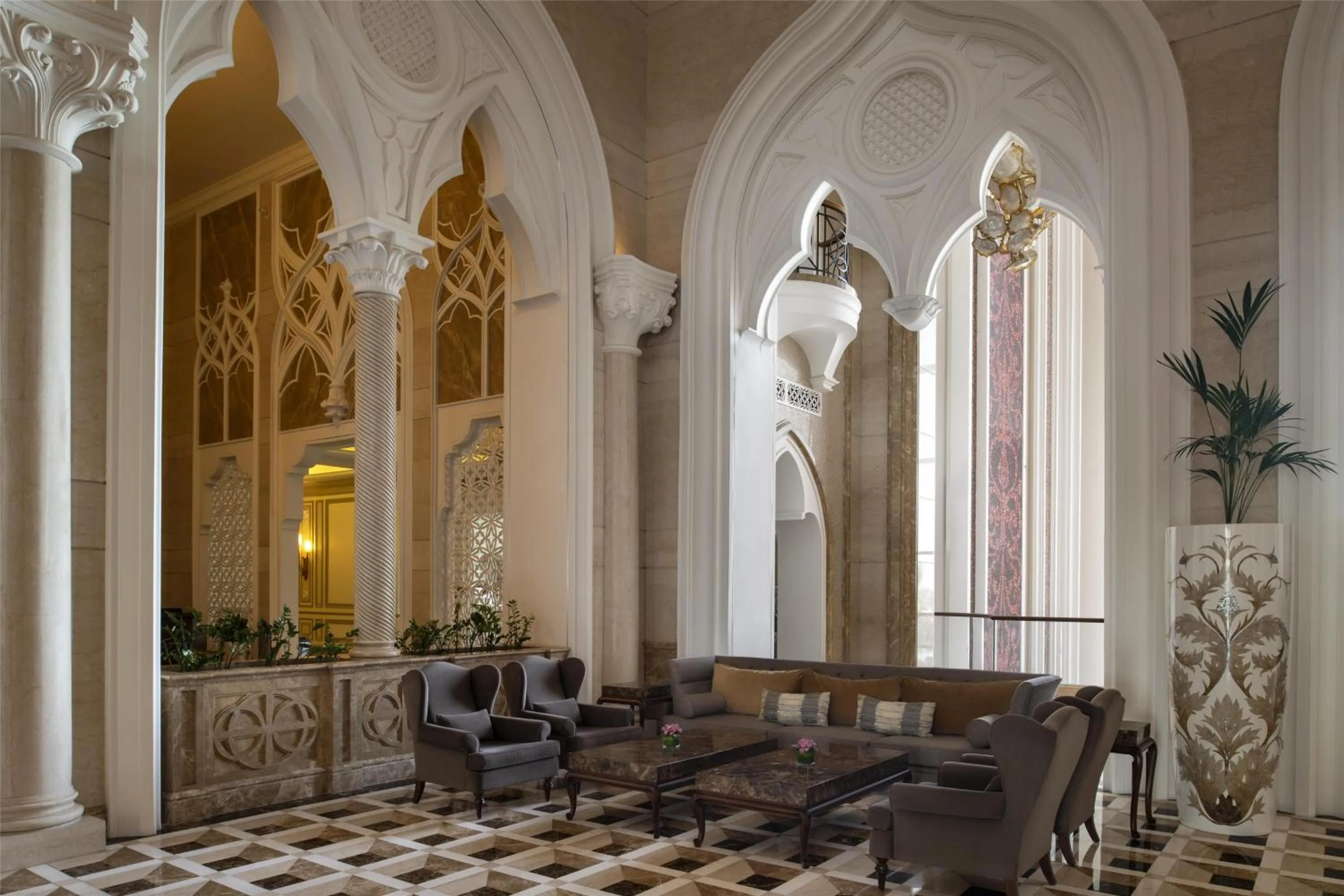 Lobby or reception in Marsa Malaz Kempinski, The Pearl