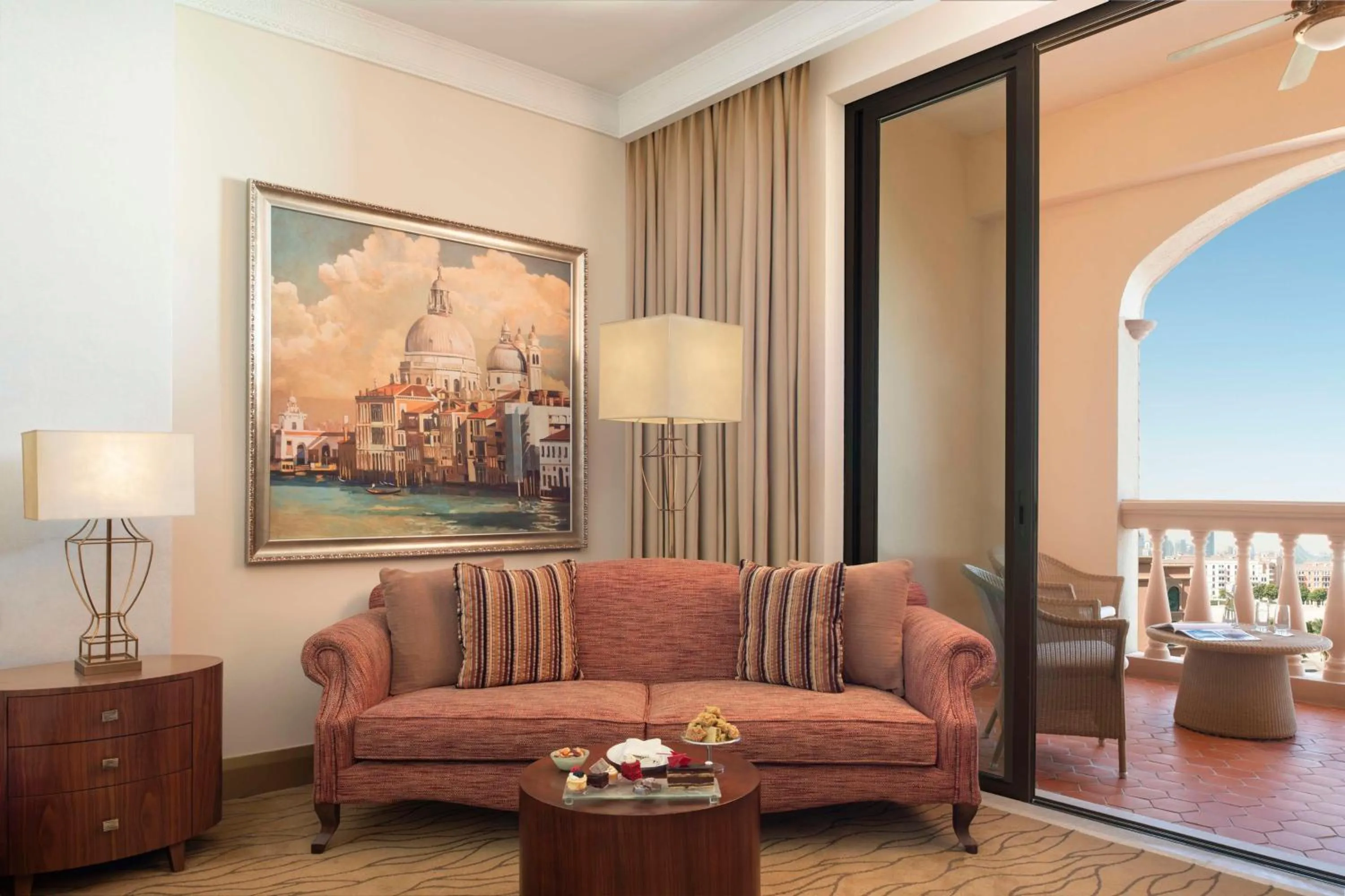 Bedroom in Marsa Malaz Kempinski, The Pearl