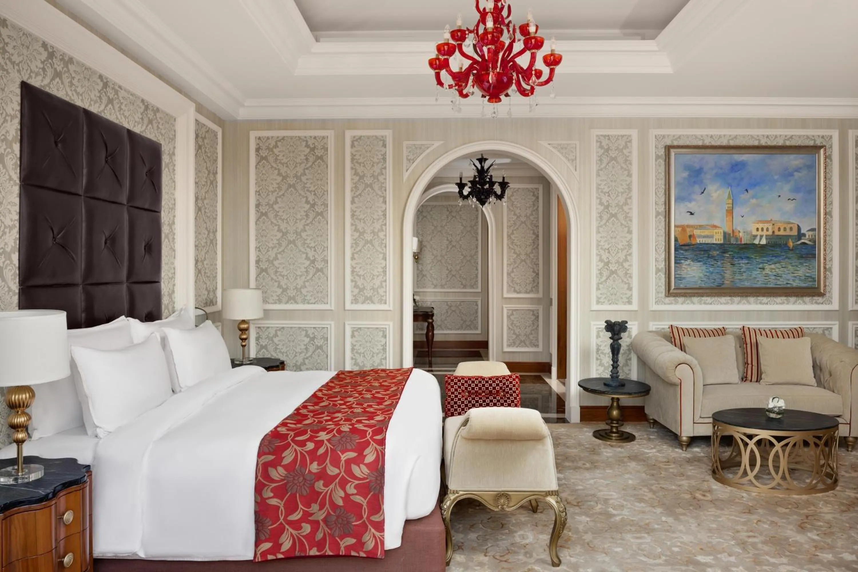 Photo of the whole room, Bed in Marsa Malaz Kempinski, The Pearl