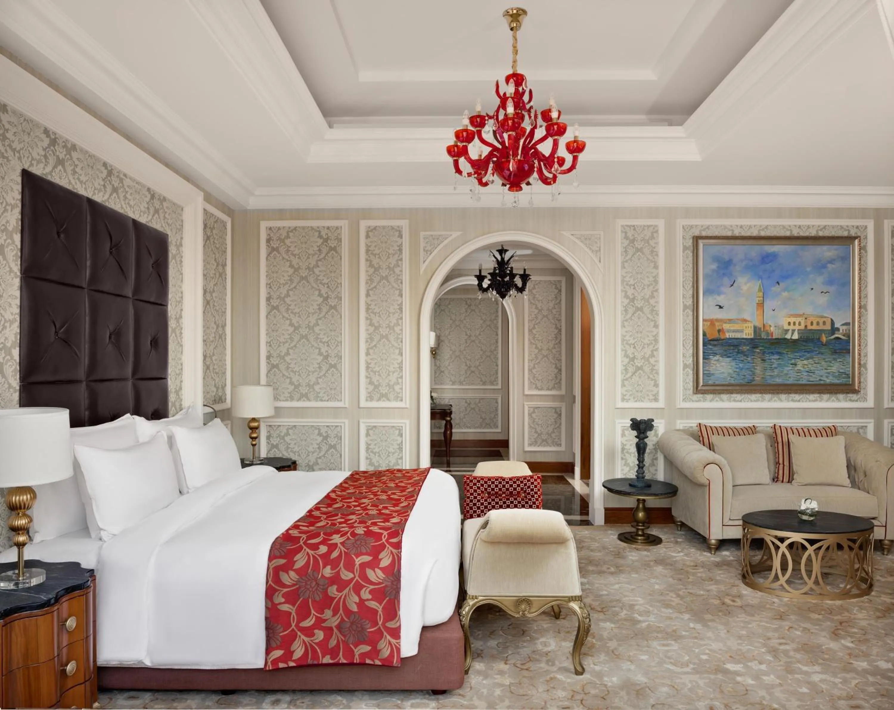 Photo of the whole room, Bed in Marsa Malaz Kempinski, The Pearl
