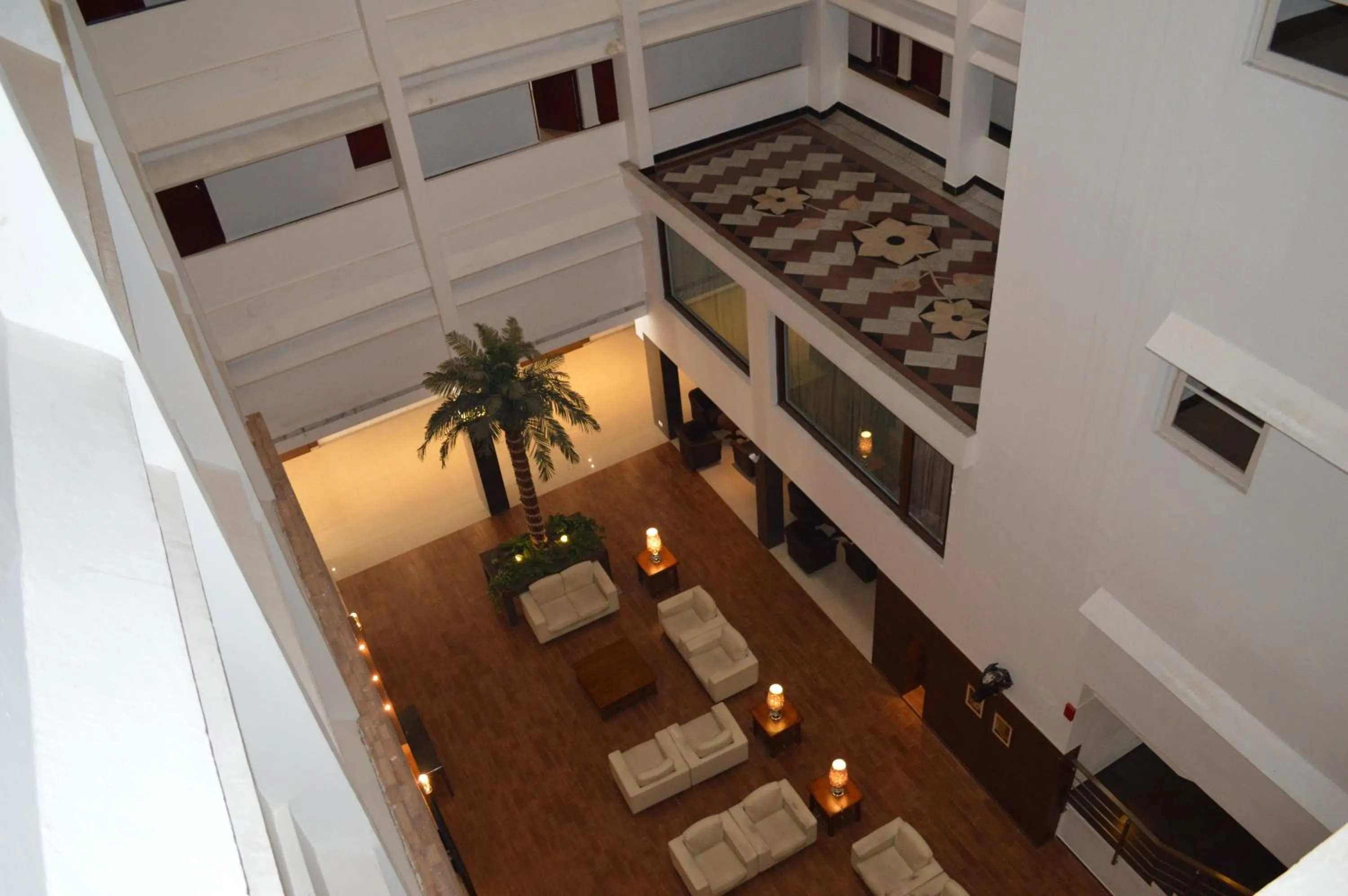 Bird's eye view in Moti Mahal