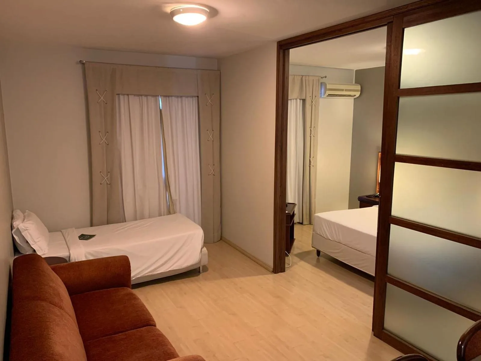 Superior Room with One Double Bed, One Single Bed and Sofa Bed - single occupancy in Mercure Joinville Prinz