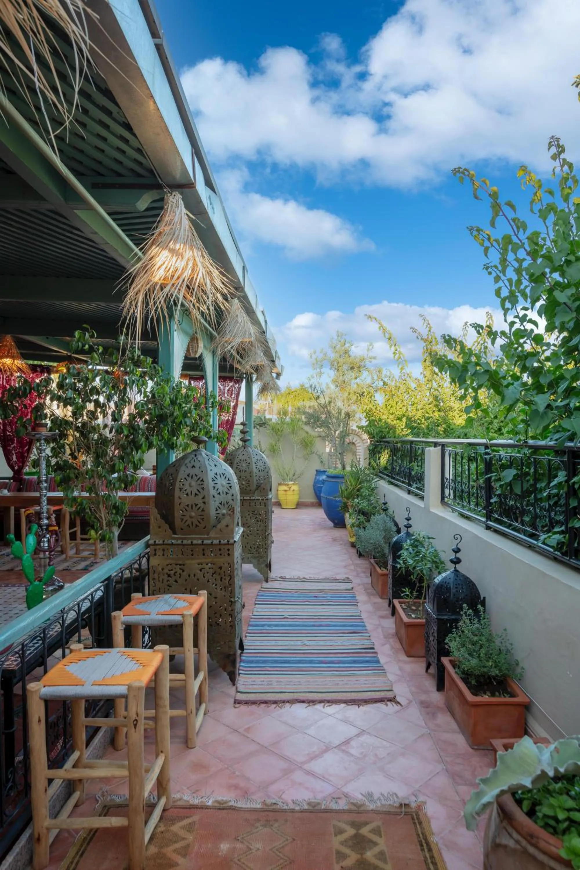 Patio in Riad Fleur d'Orient