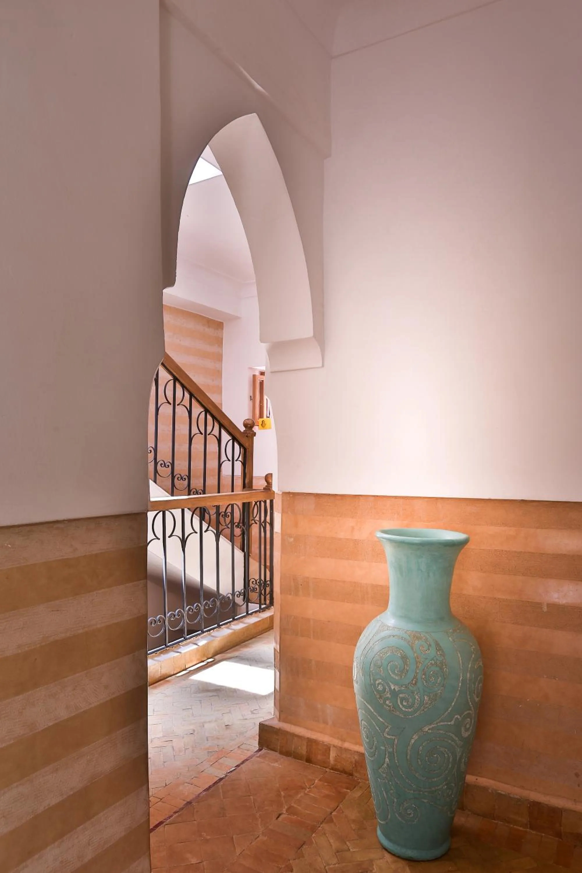 Decorative detail in Riad Fleur d'Orient