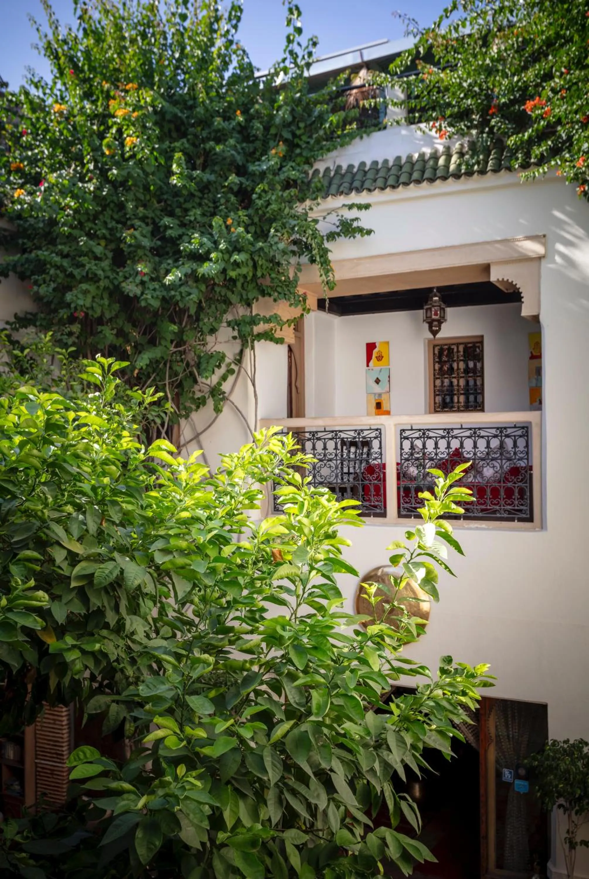 Garden in Riad Fleur d'Orient