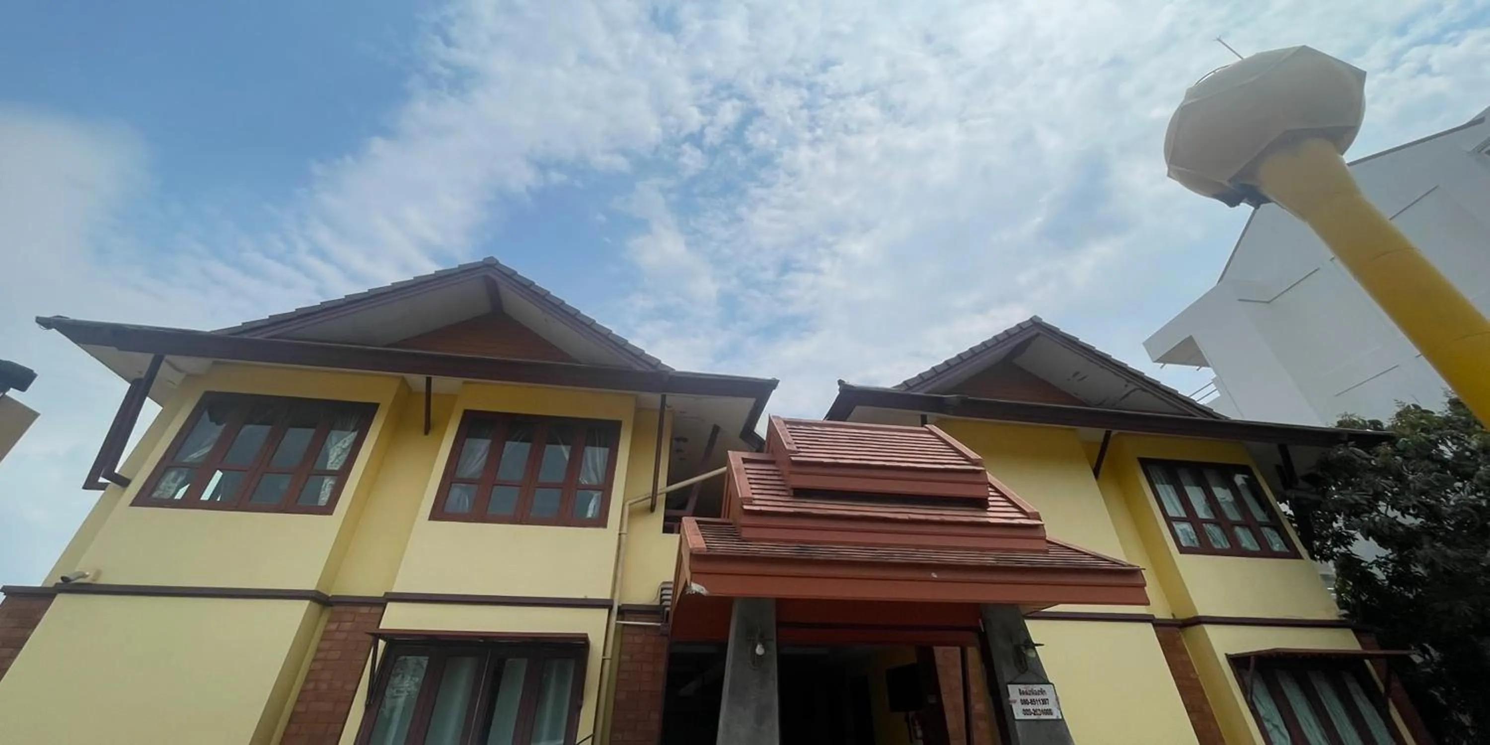 Property building in Yellow Tique Hotel