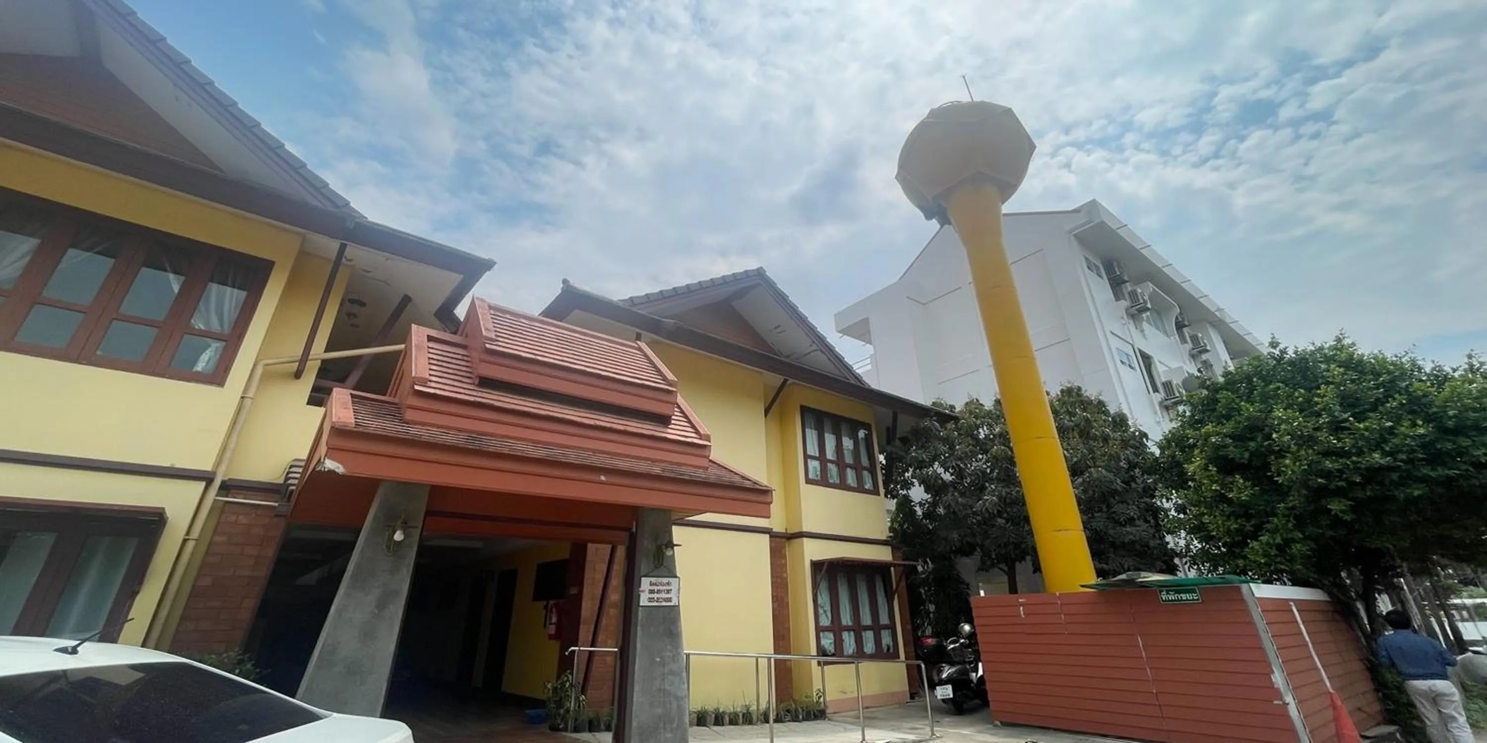 Property building in Yellow Tique Hotel