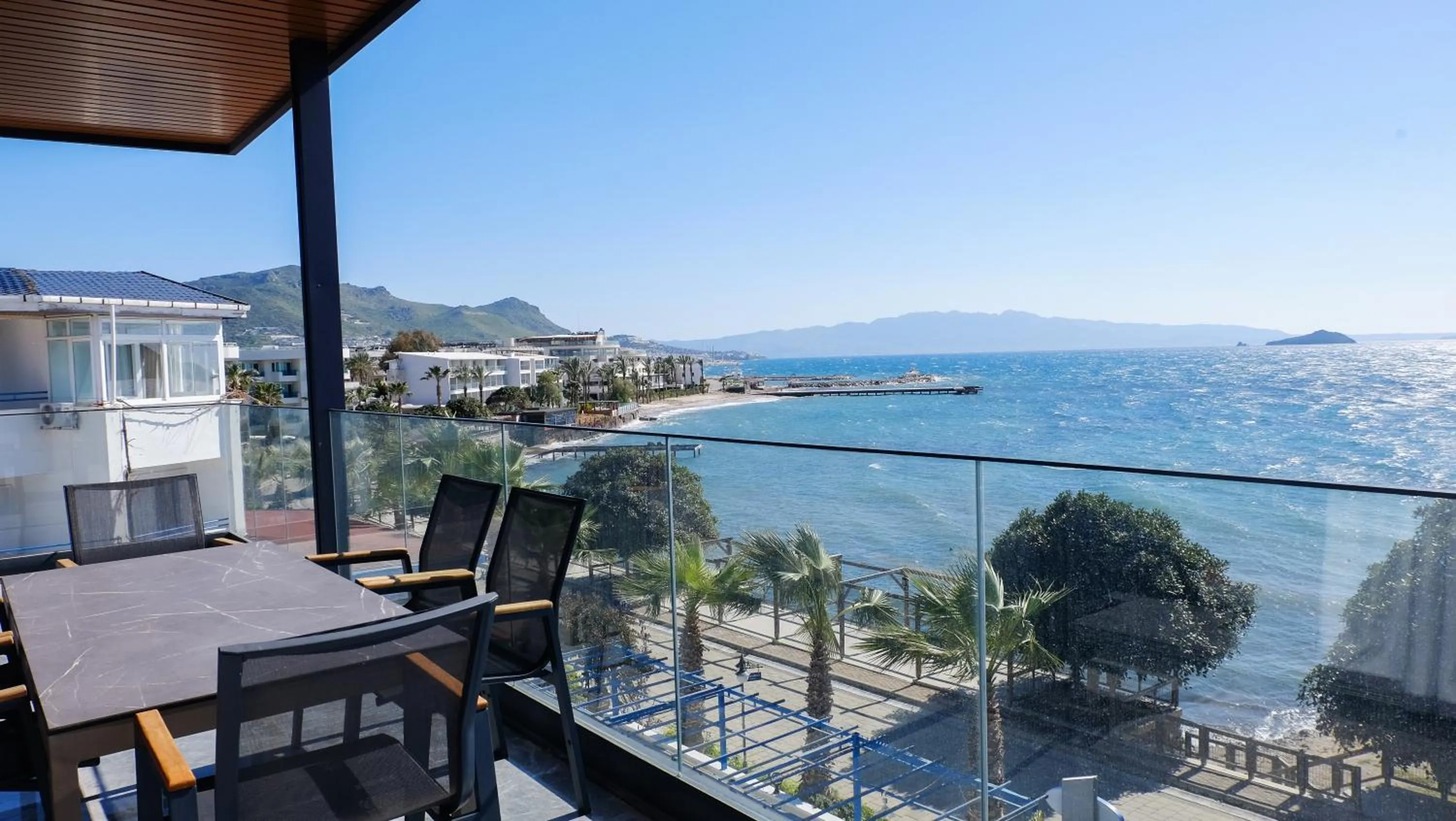 Sea view in Bodrum Ada Apart Otel Turgutreis