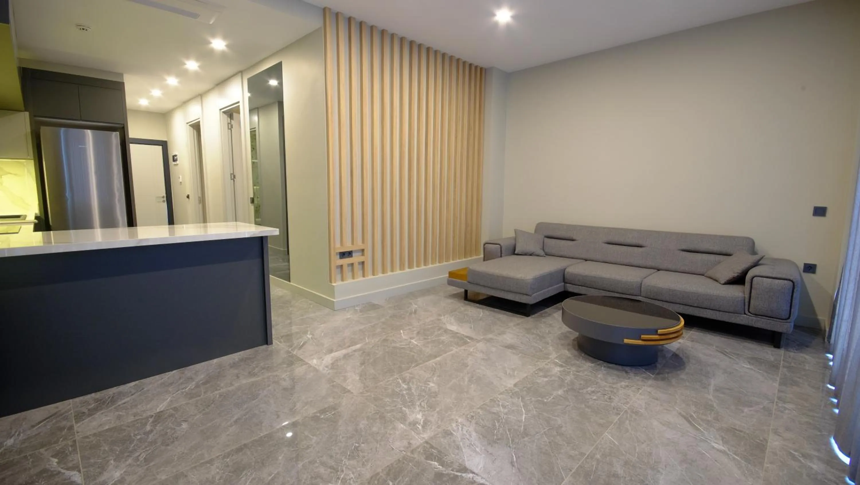 Seating area in Bodrum Ada Apart Otel Turgutreis