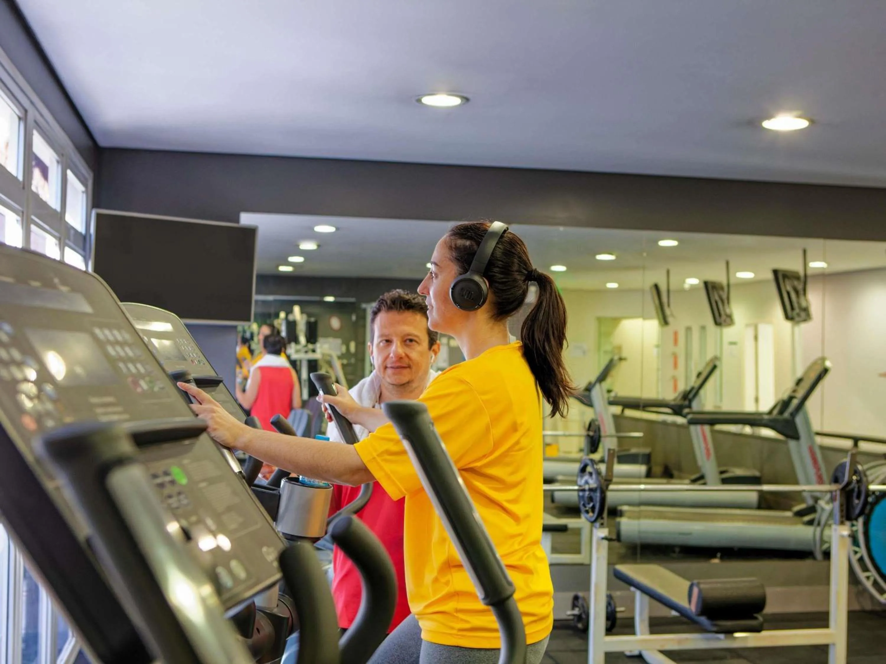 Fitness centre/facilities in Novotel Sao Jose dos Campos