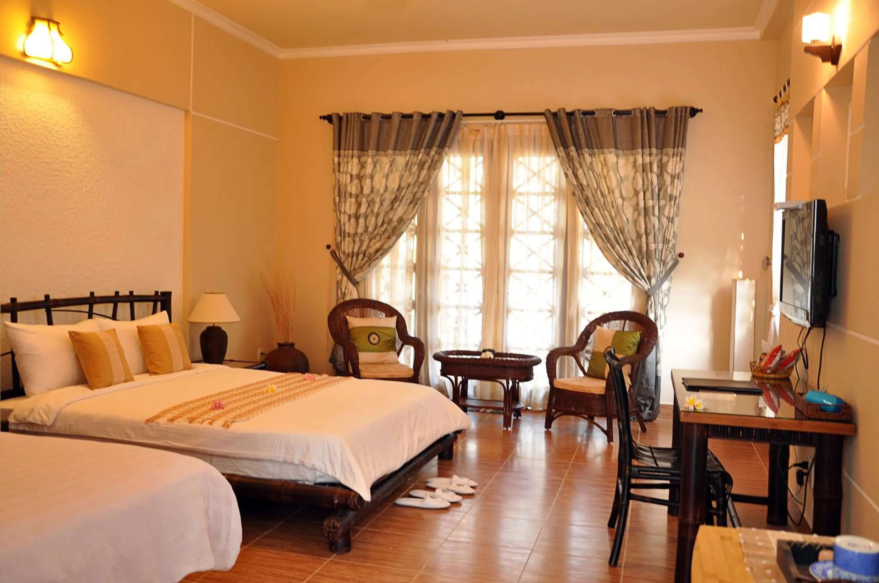 Photo of the whole room, Bed in Orchid Boutique Beach Resort