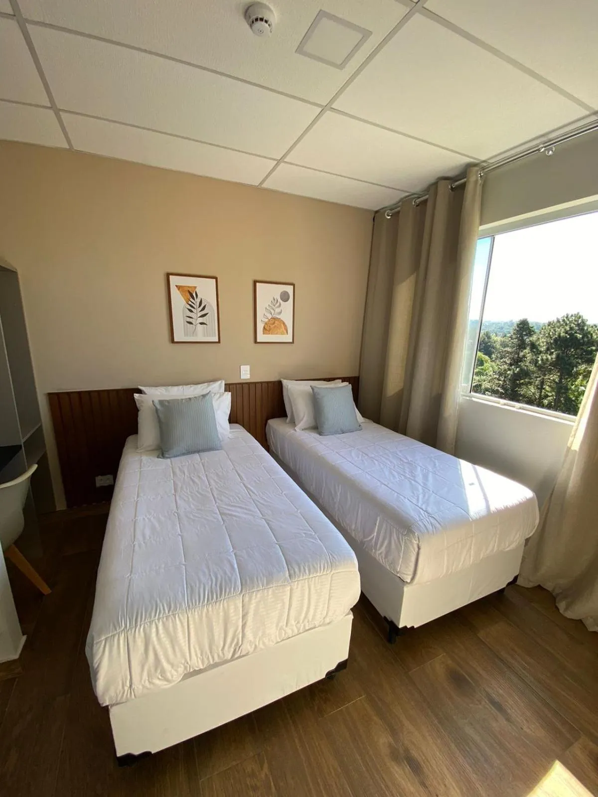 Bed in NOBRE HOTEL COTIA