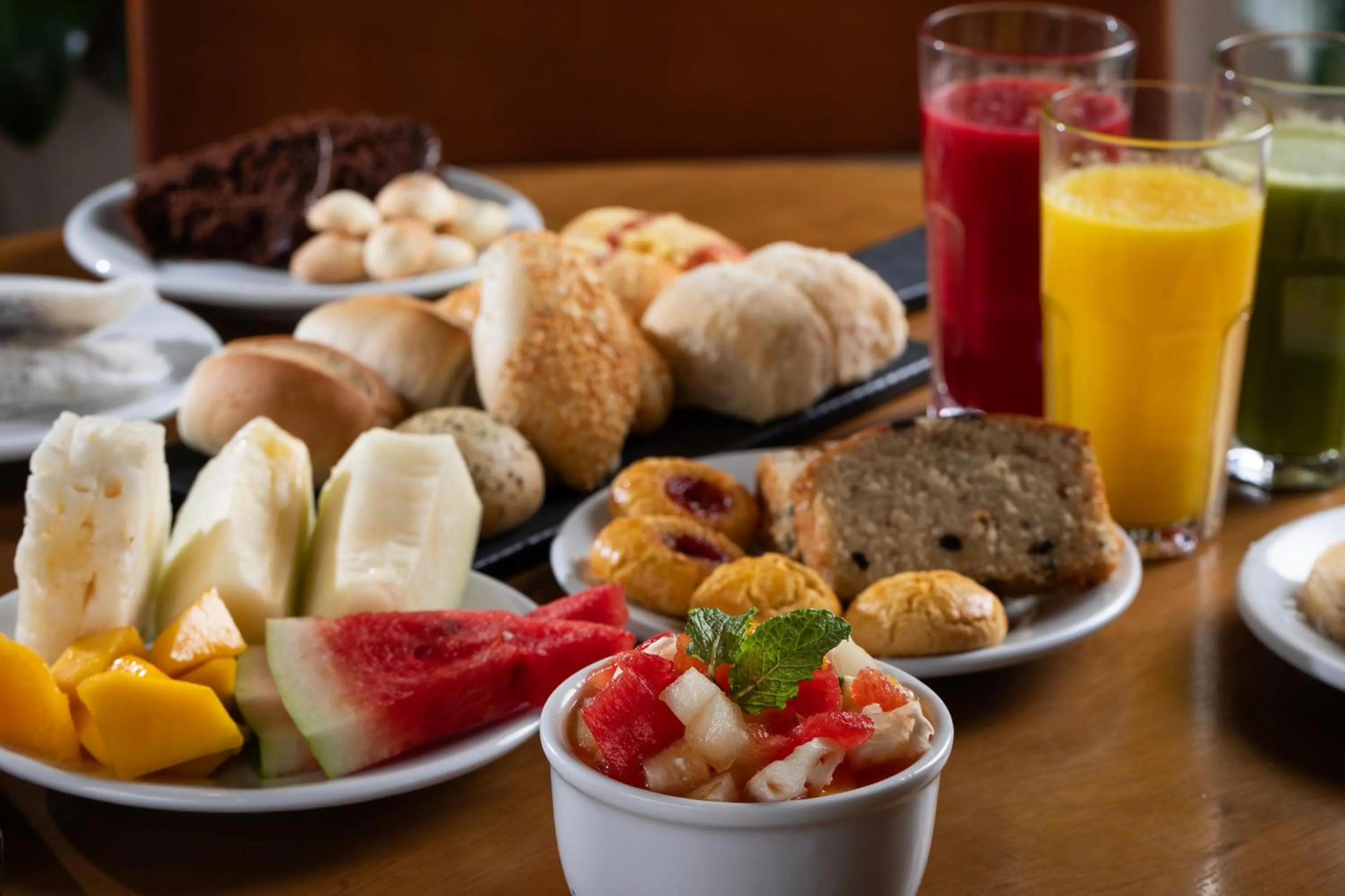 Breakfast in Mercure Salvador Rio Vermelho