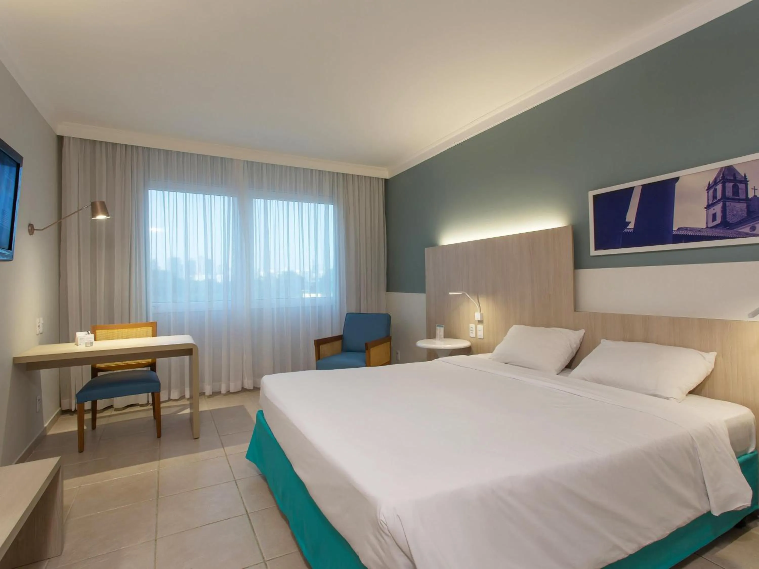 Bedroom, Bed in Mercure Salvador Rio Vermelho