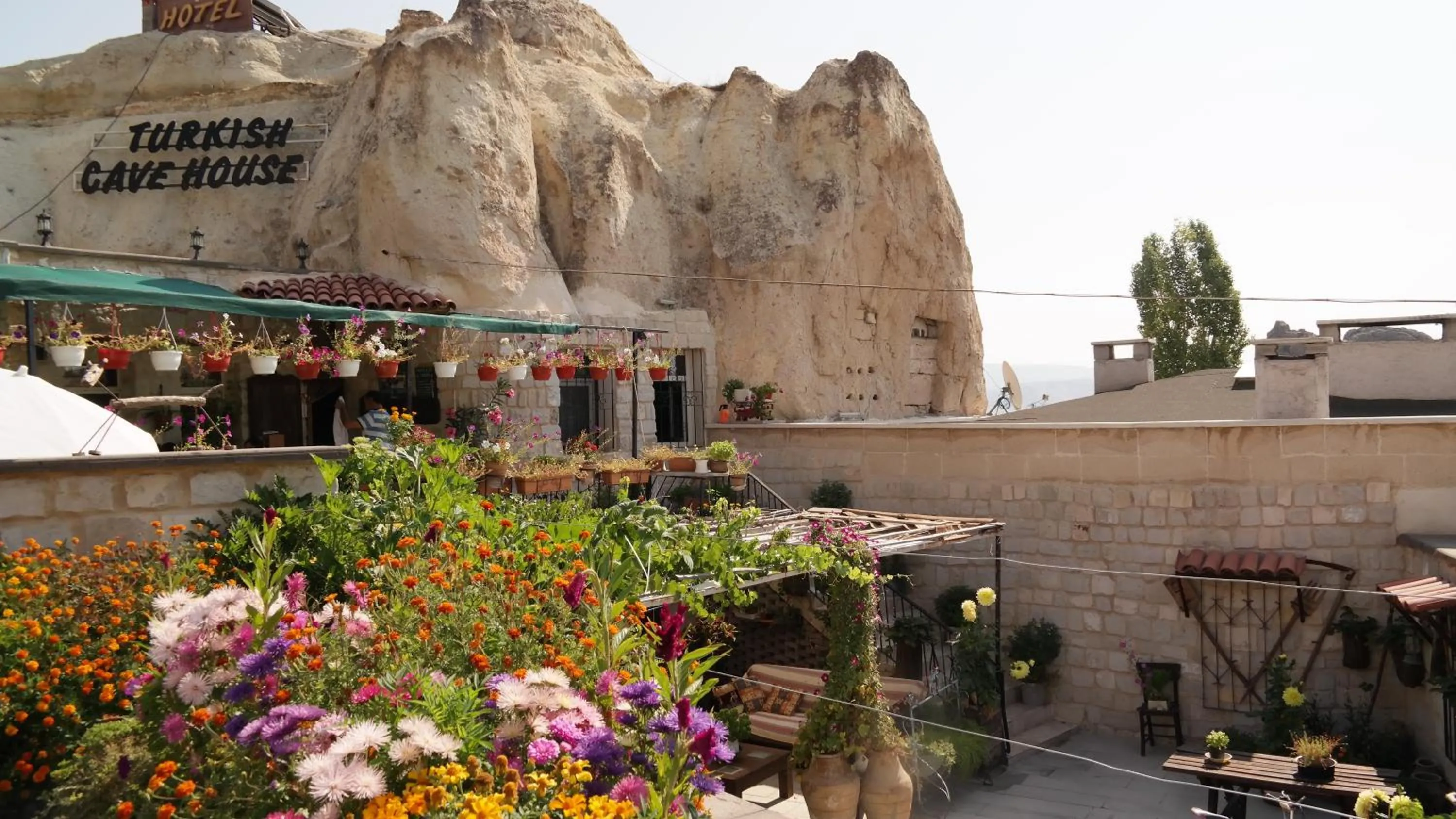 Property building in Turkish Cave House
