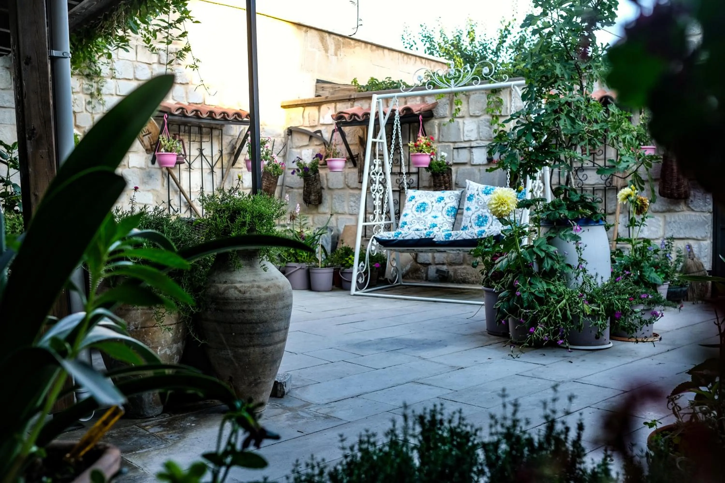 Patio in Turkish Cave House