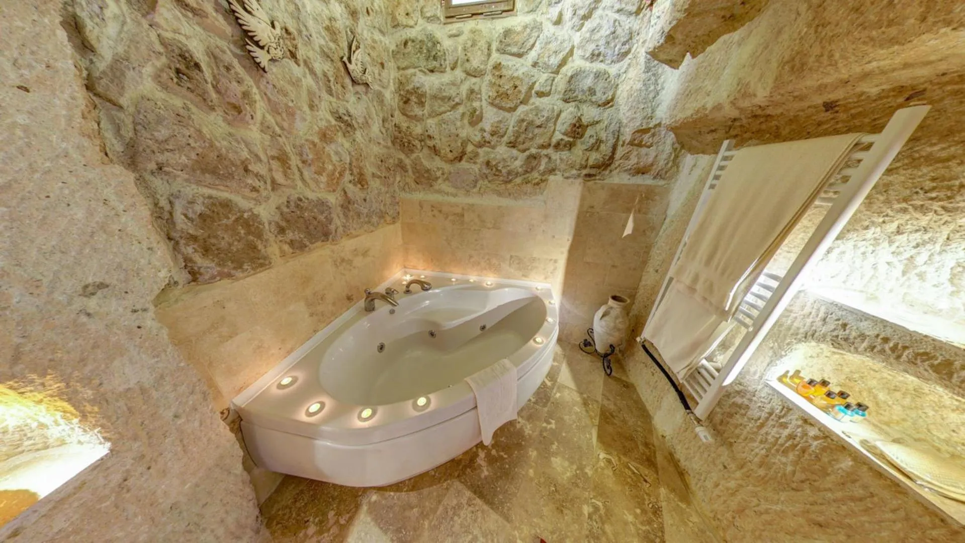 Bathroom in Turkish Cave House