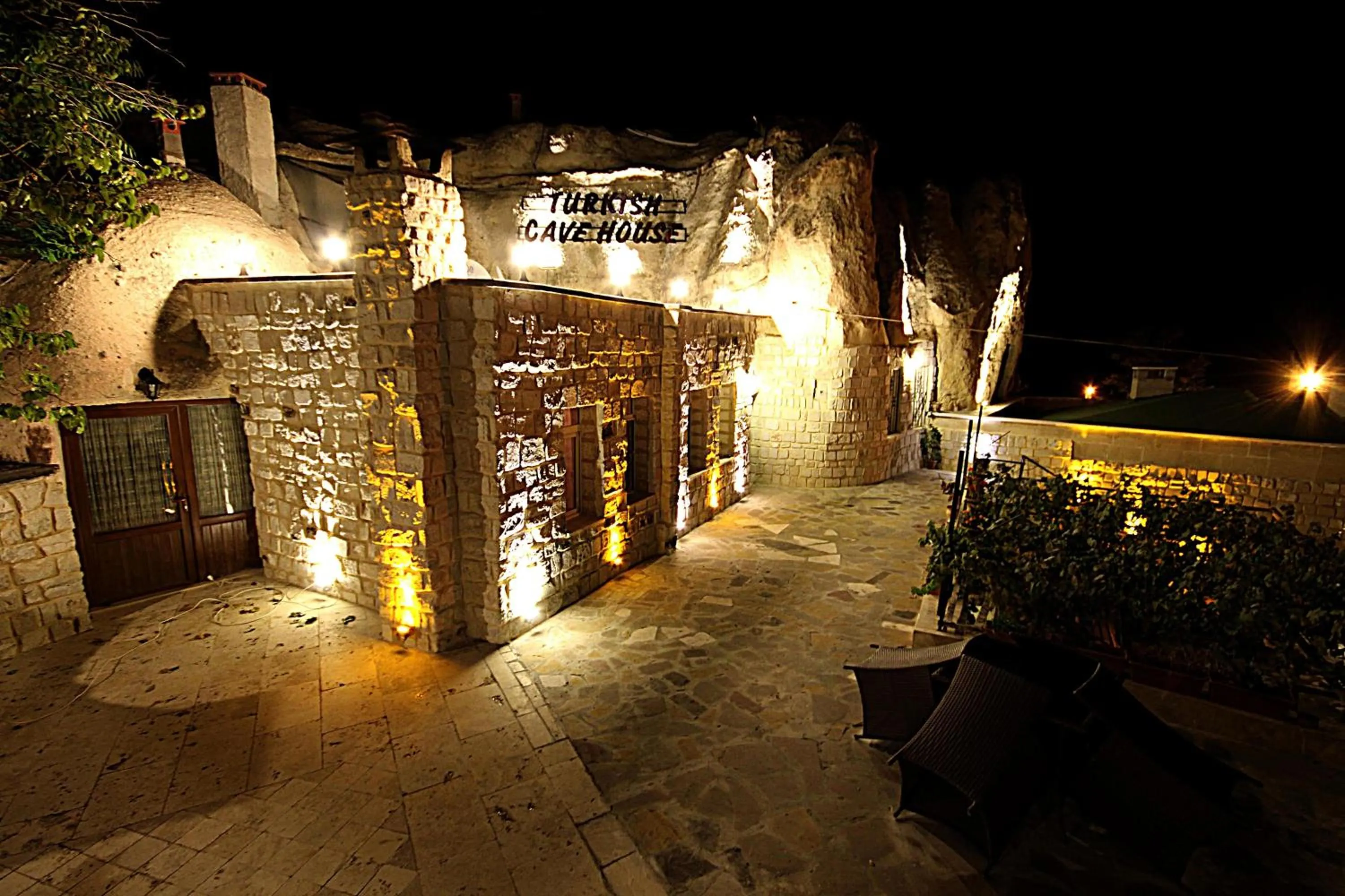 Property building in Turkish Cave House