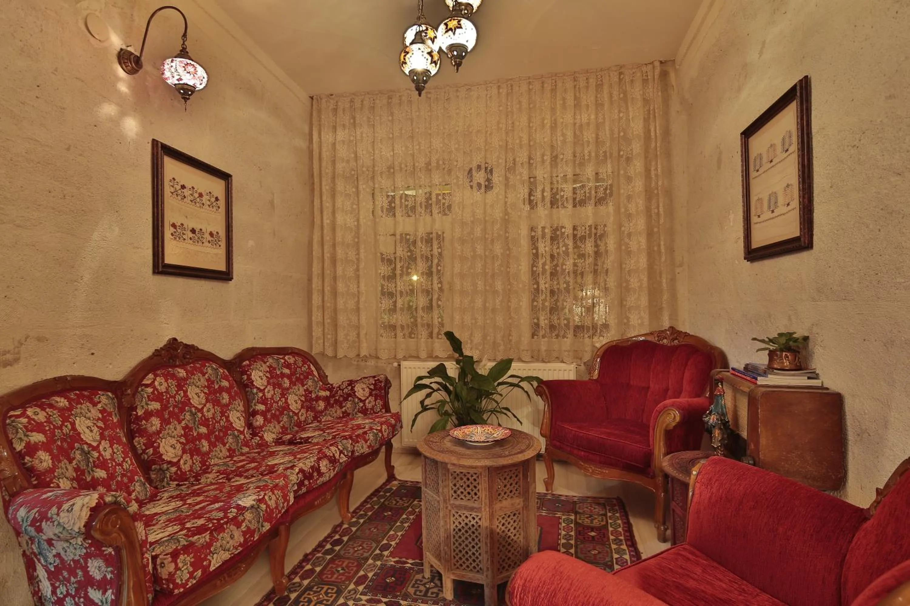 Lobby or reception in Turkish Cave House