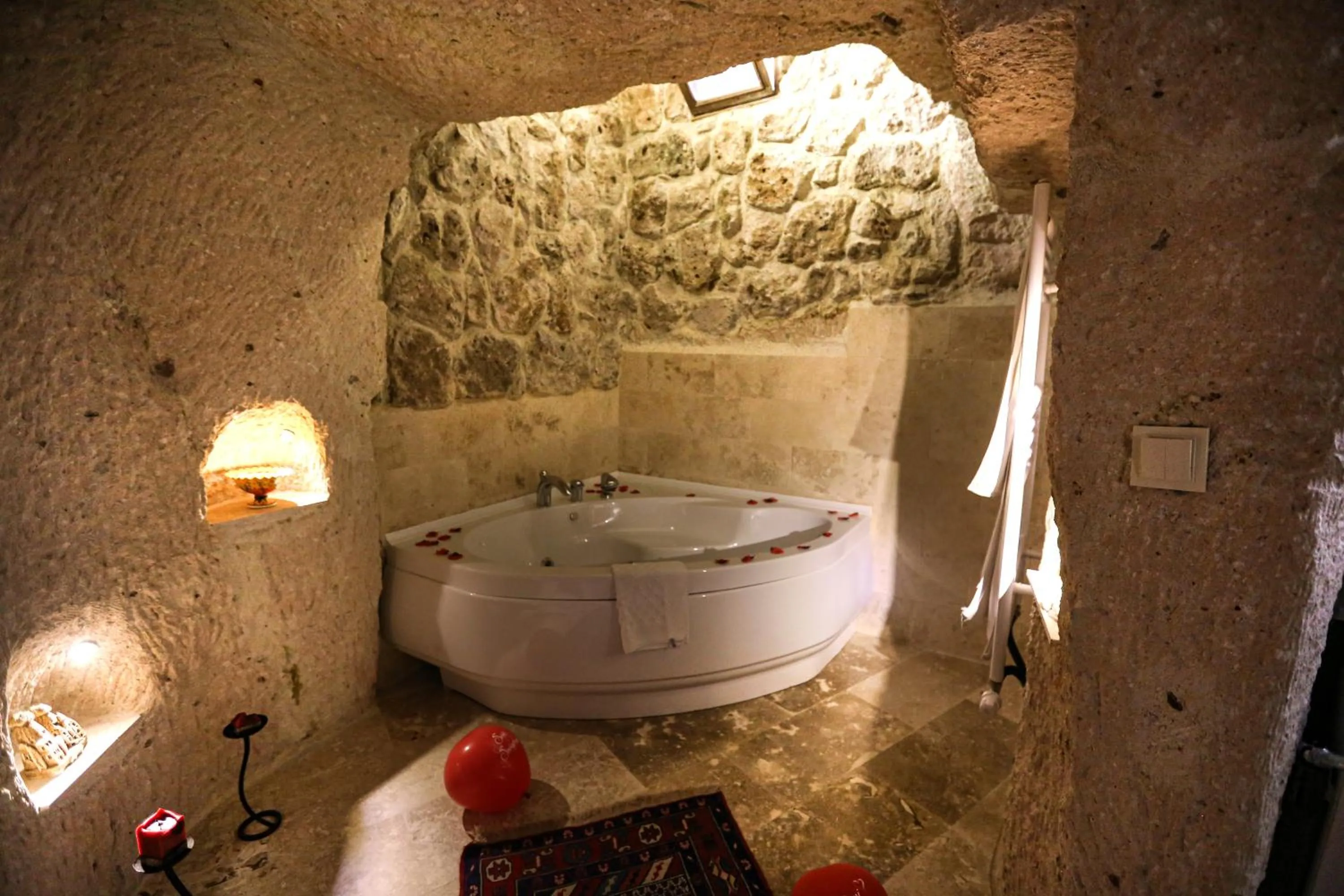 Bathroom in Turkish Cave House