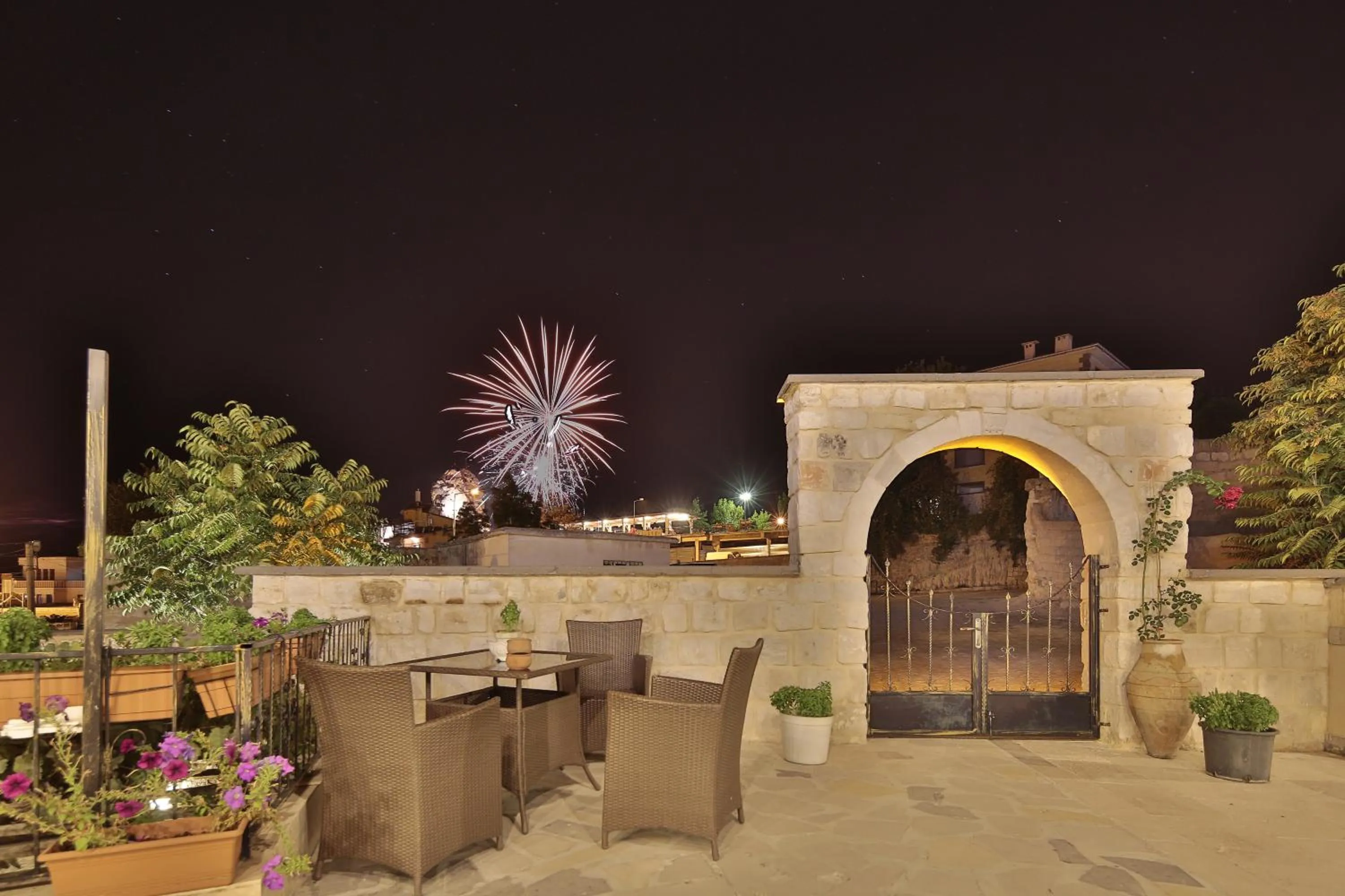 Property building in Turkish Cave House