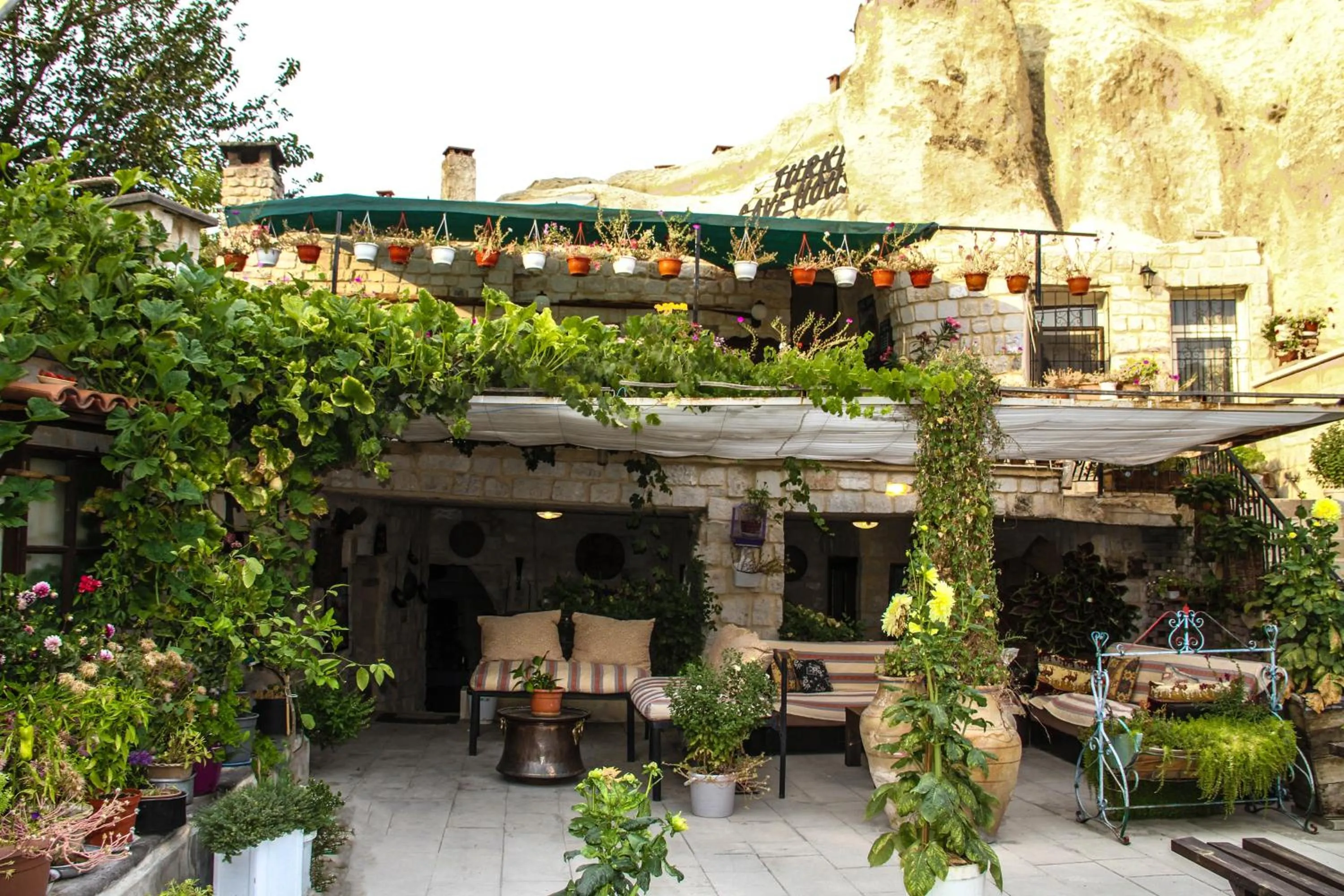 Patio in Turkish Cave House