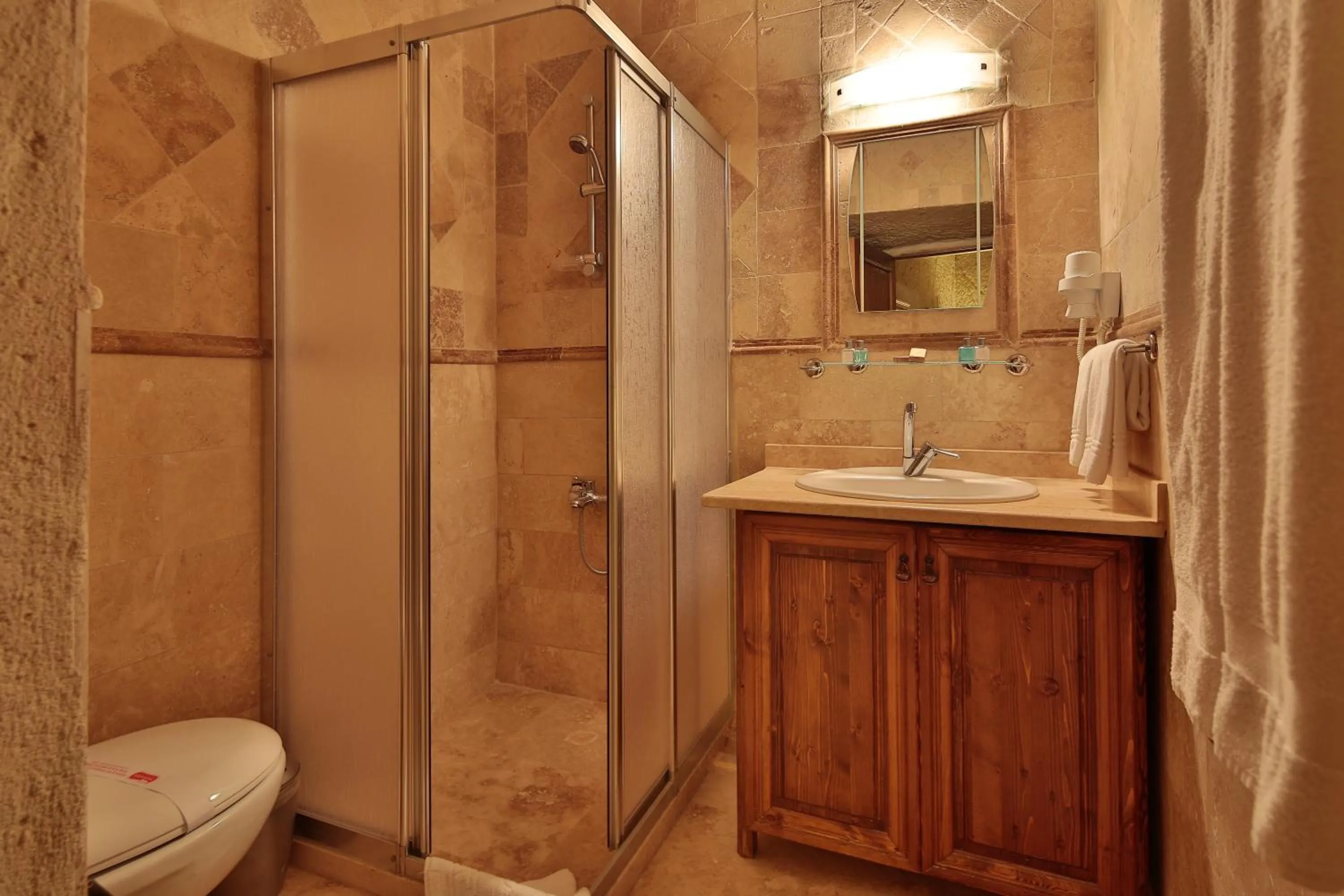 Bathroom in Turkish Cave House