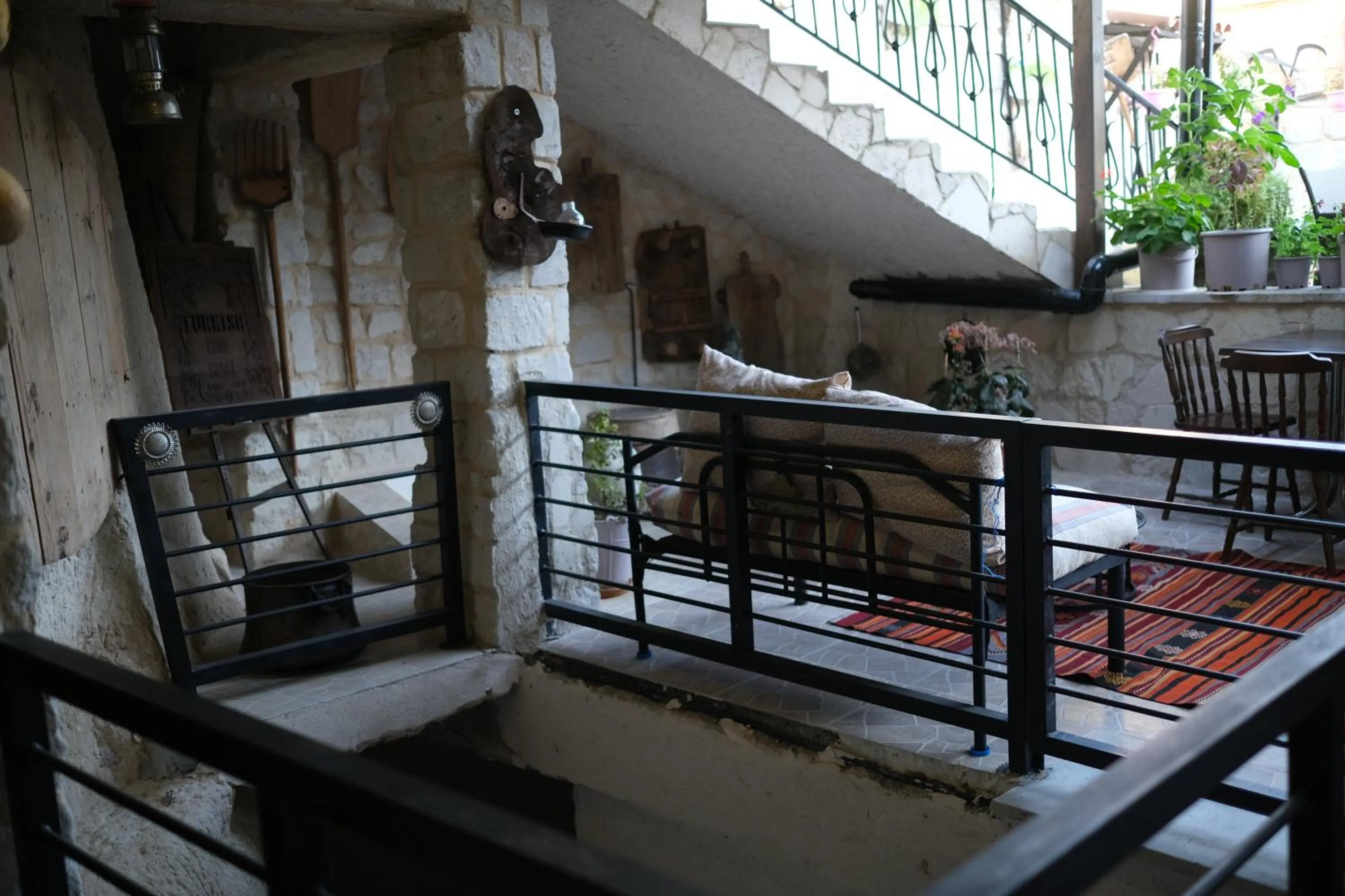 Balcony/Terrace in Turkish Cave House