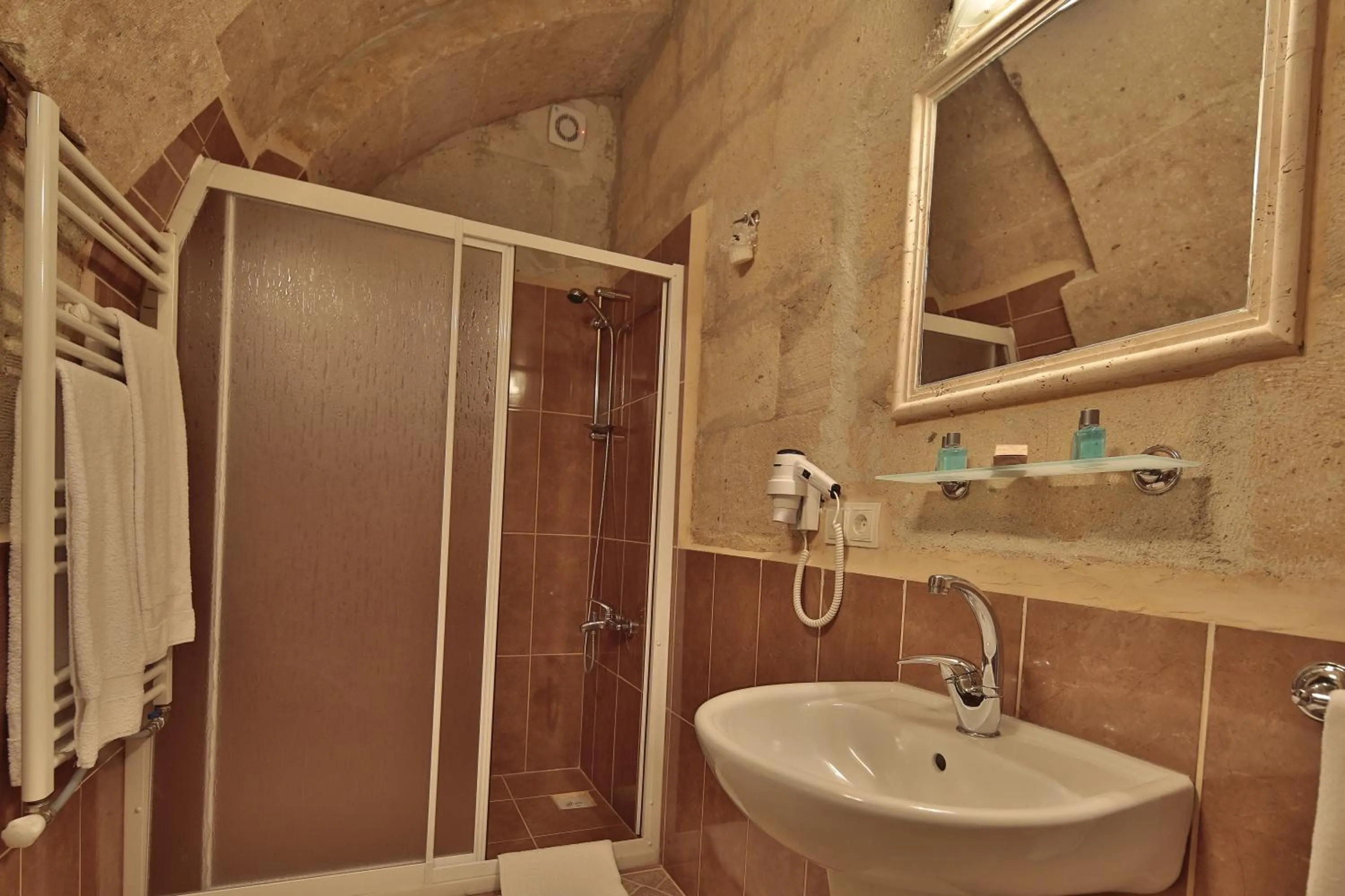 Bathroom in Turkish Cave House