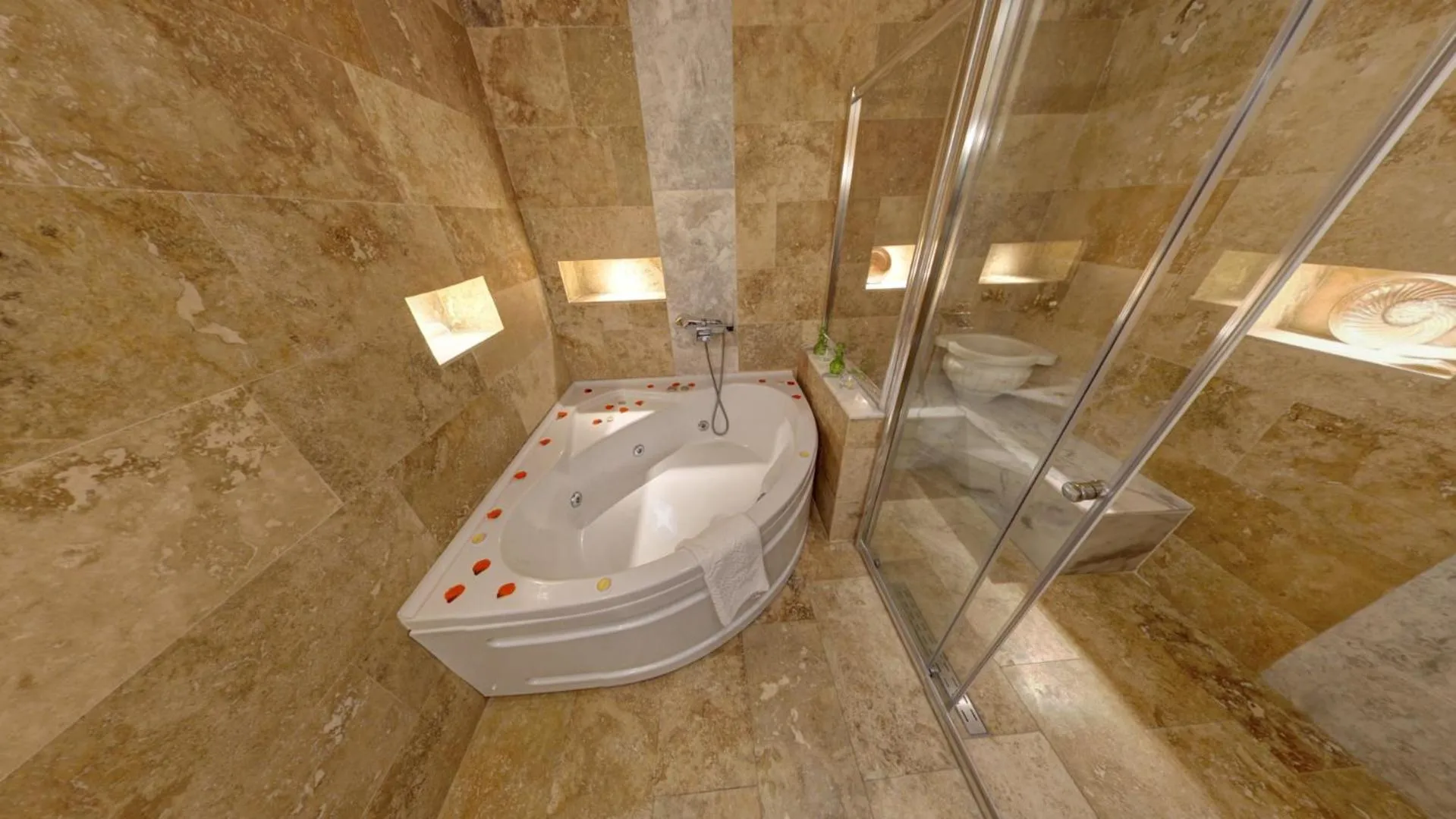 Bathroom in Turkish Cave House