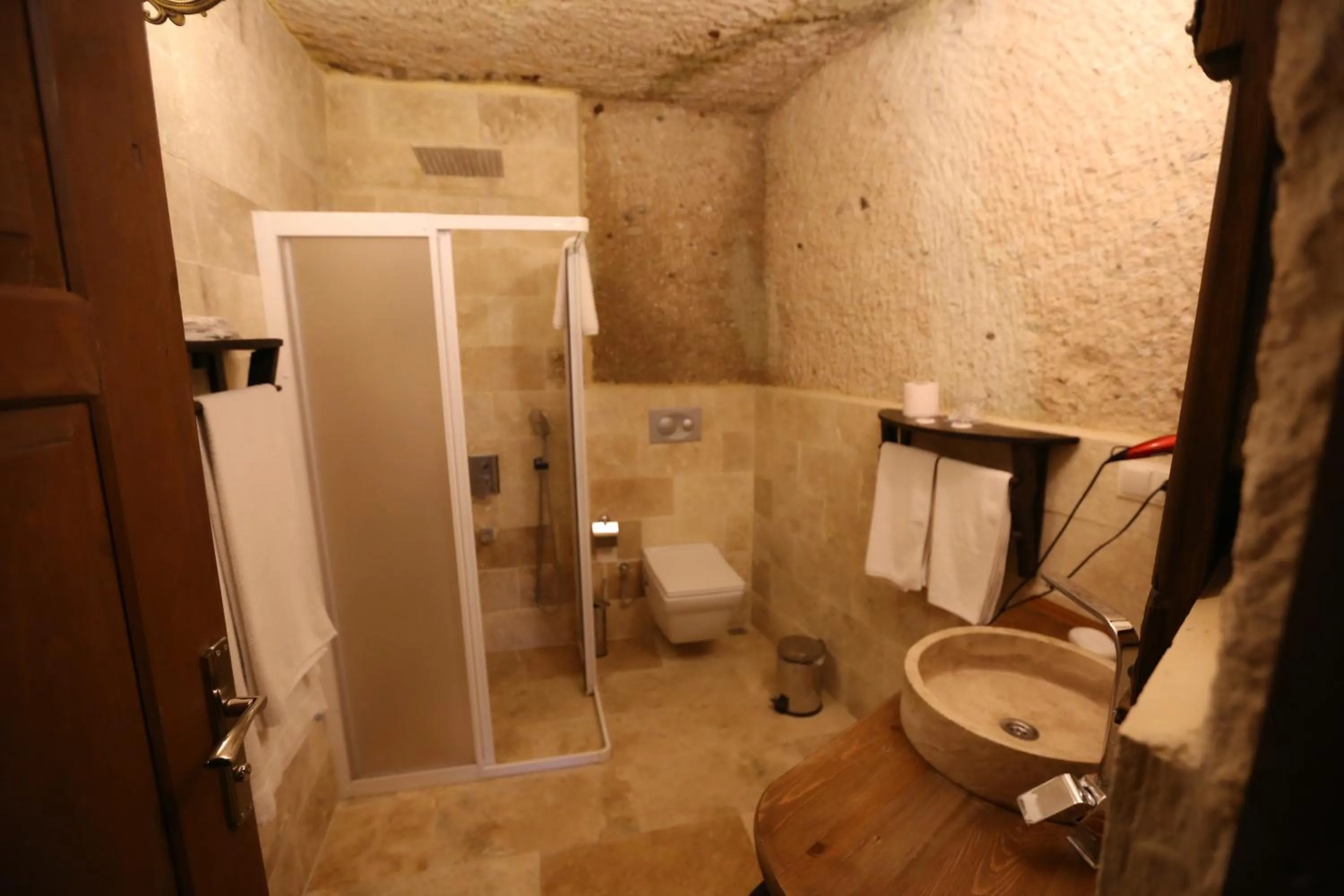 Bathroom in Turkish Cave House
