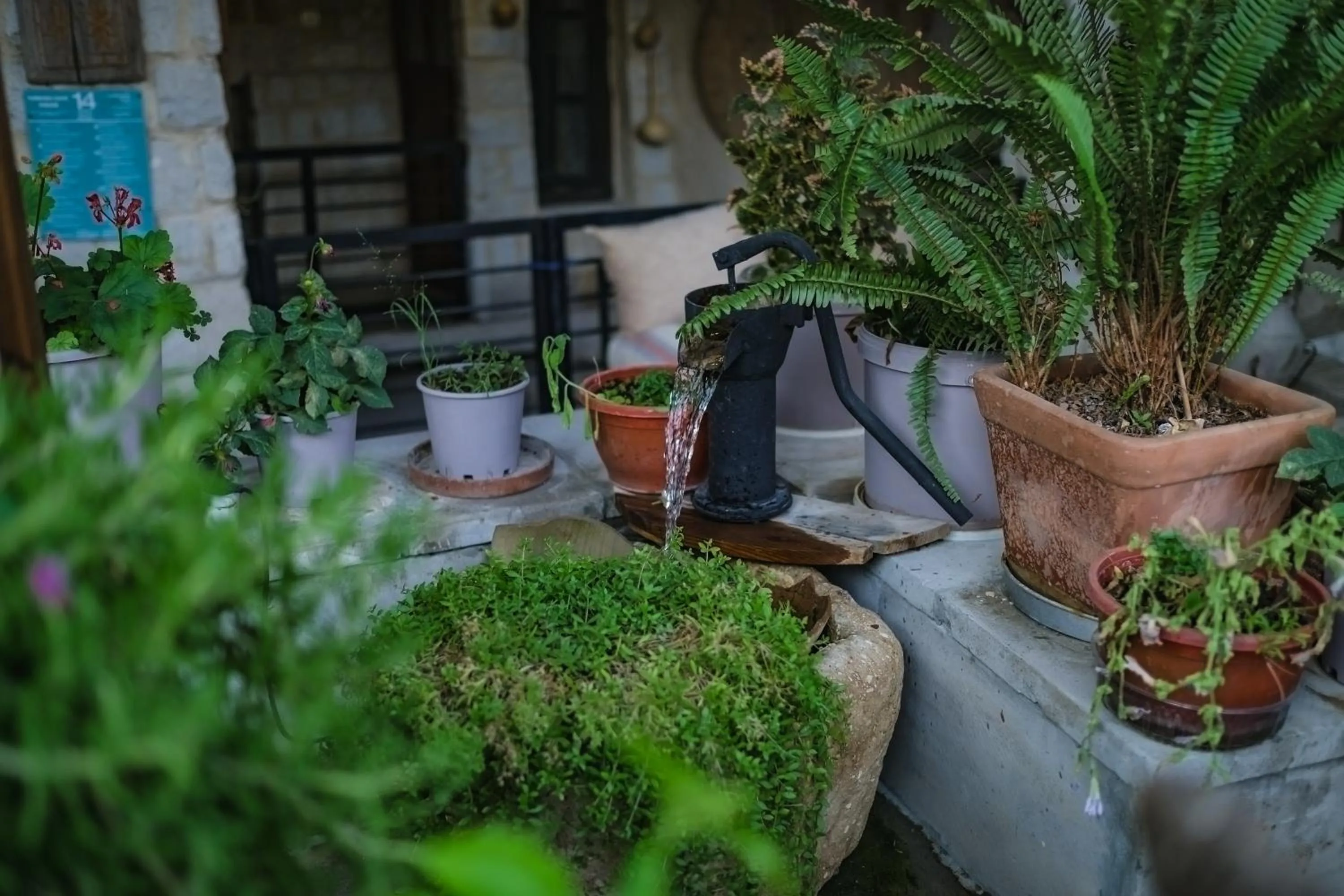 Patio in Turkish Cave House