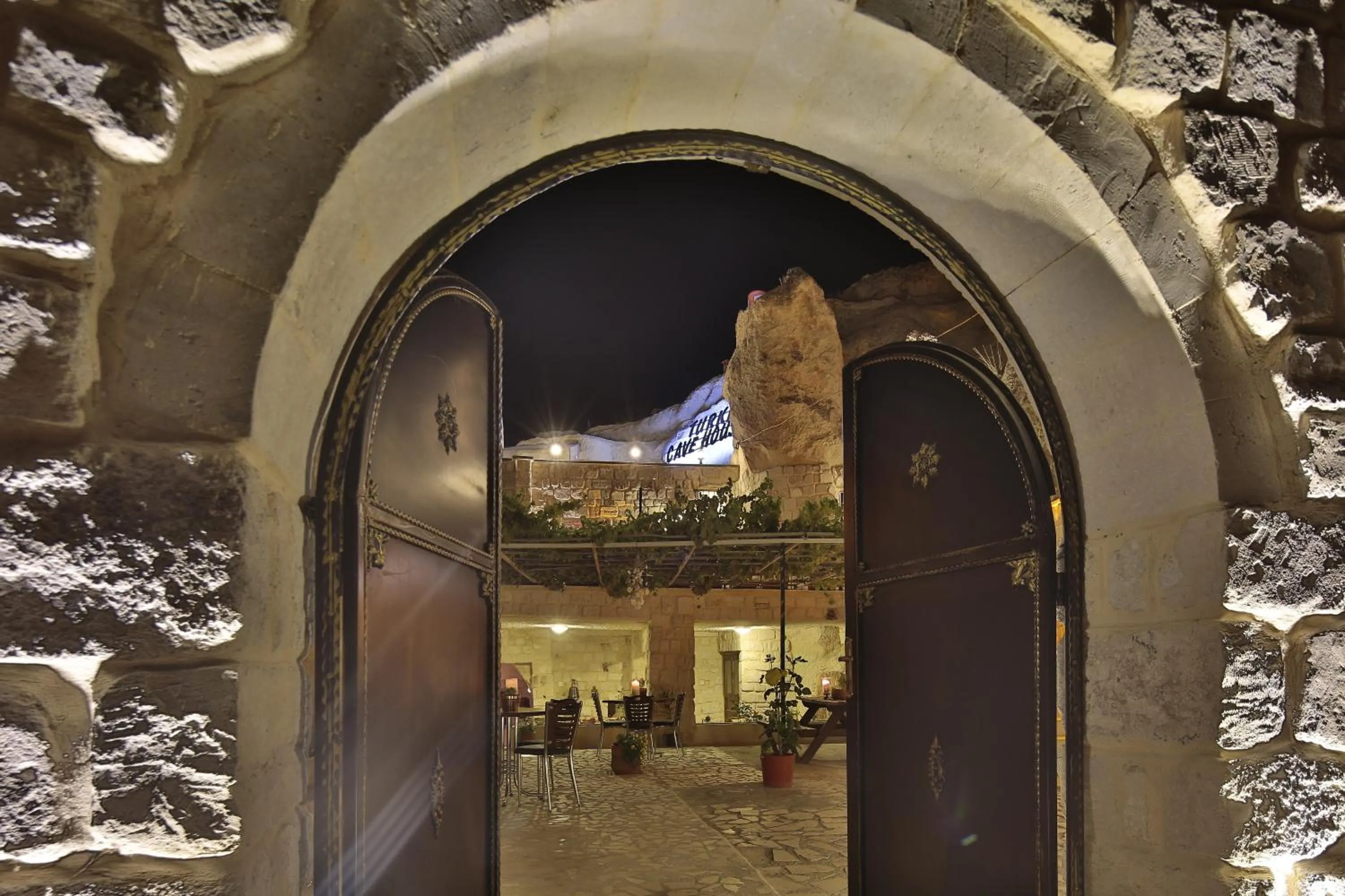 Property building in Turkish Cave House