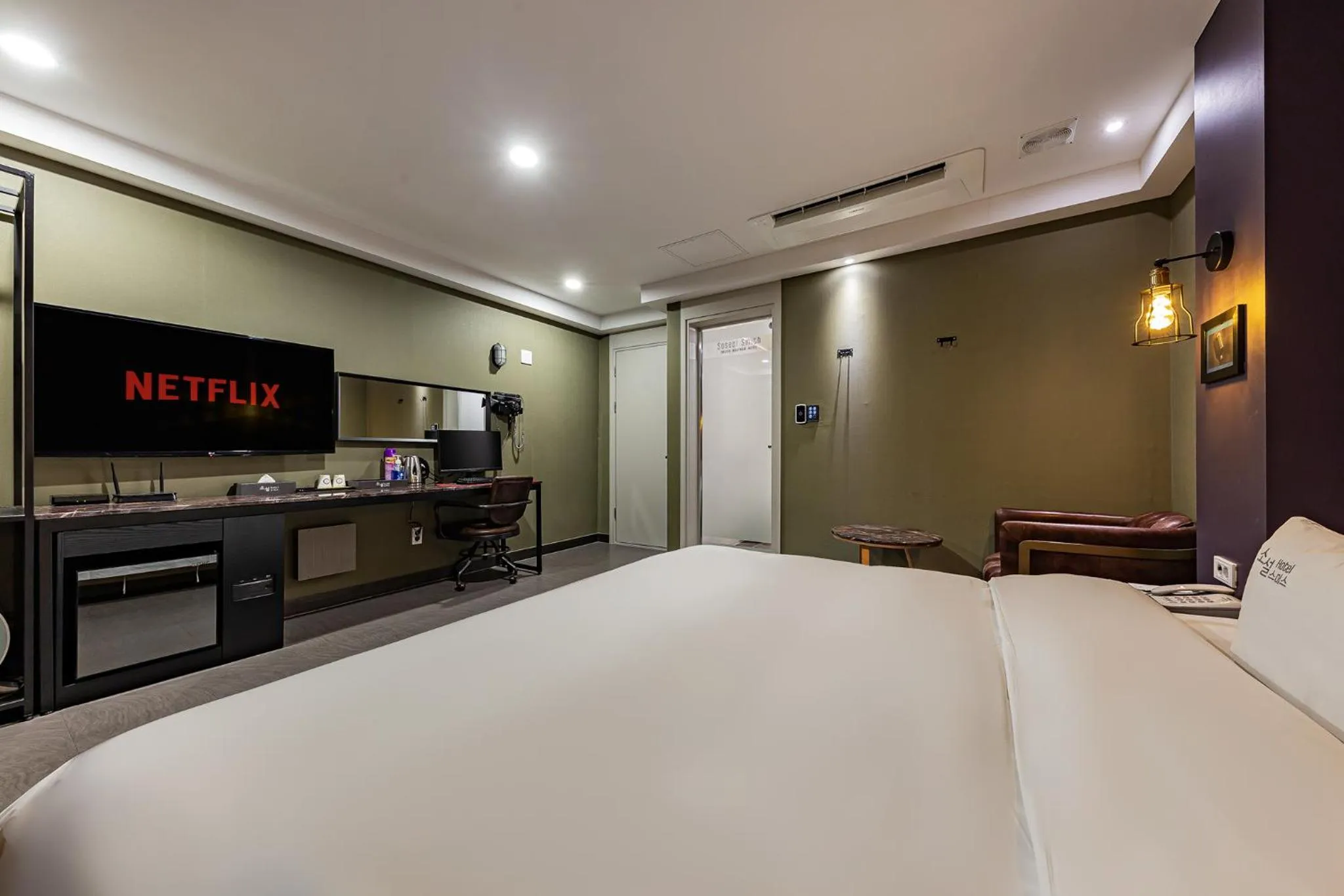 Bed in Hotel Soseol Smith