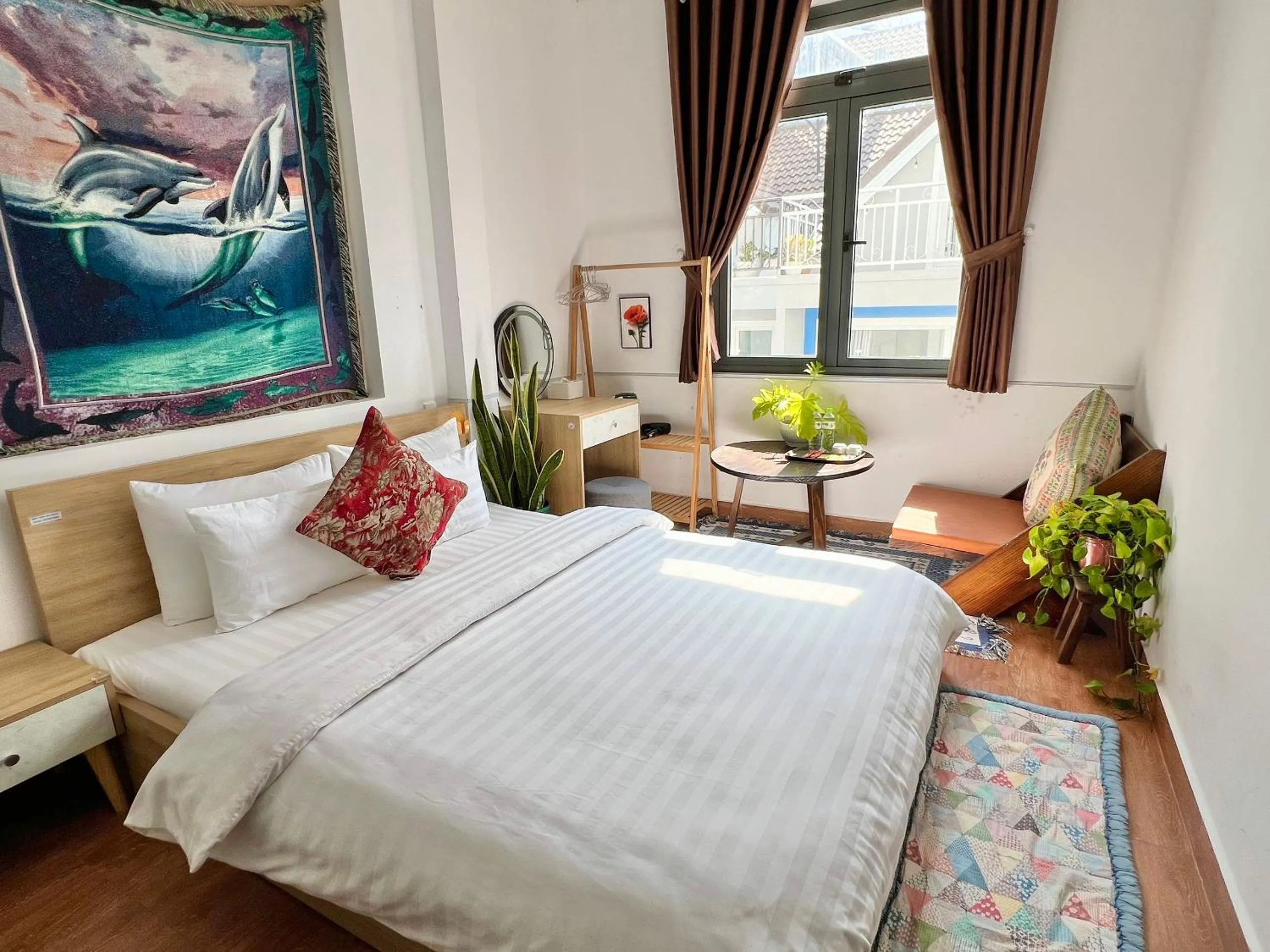 Patio, Bed in Nhà An Đà Lạt 2