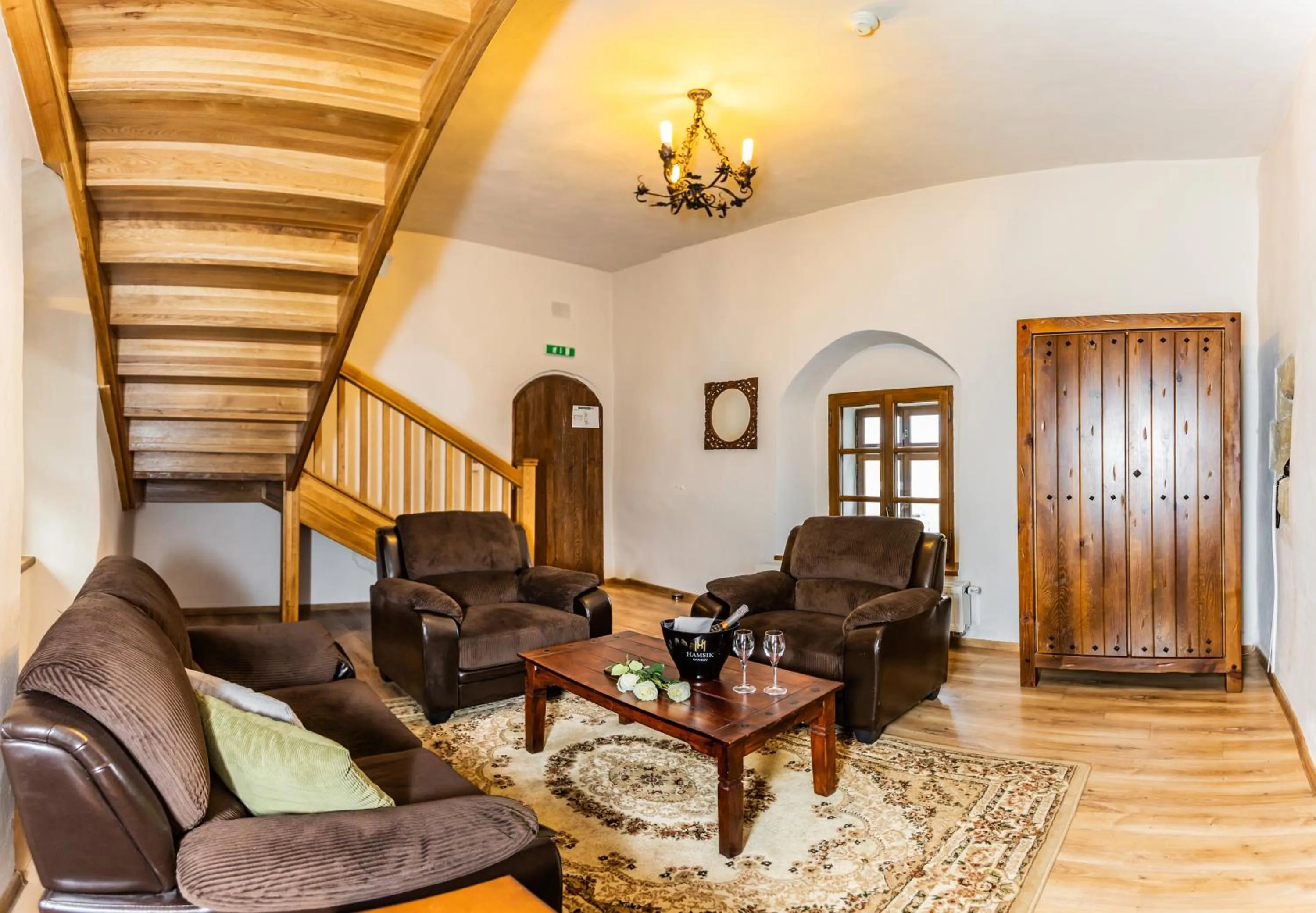 Living room in Hotel Grand Vígľaš