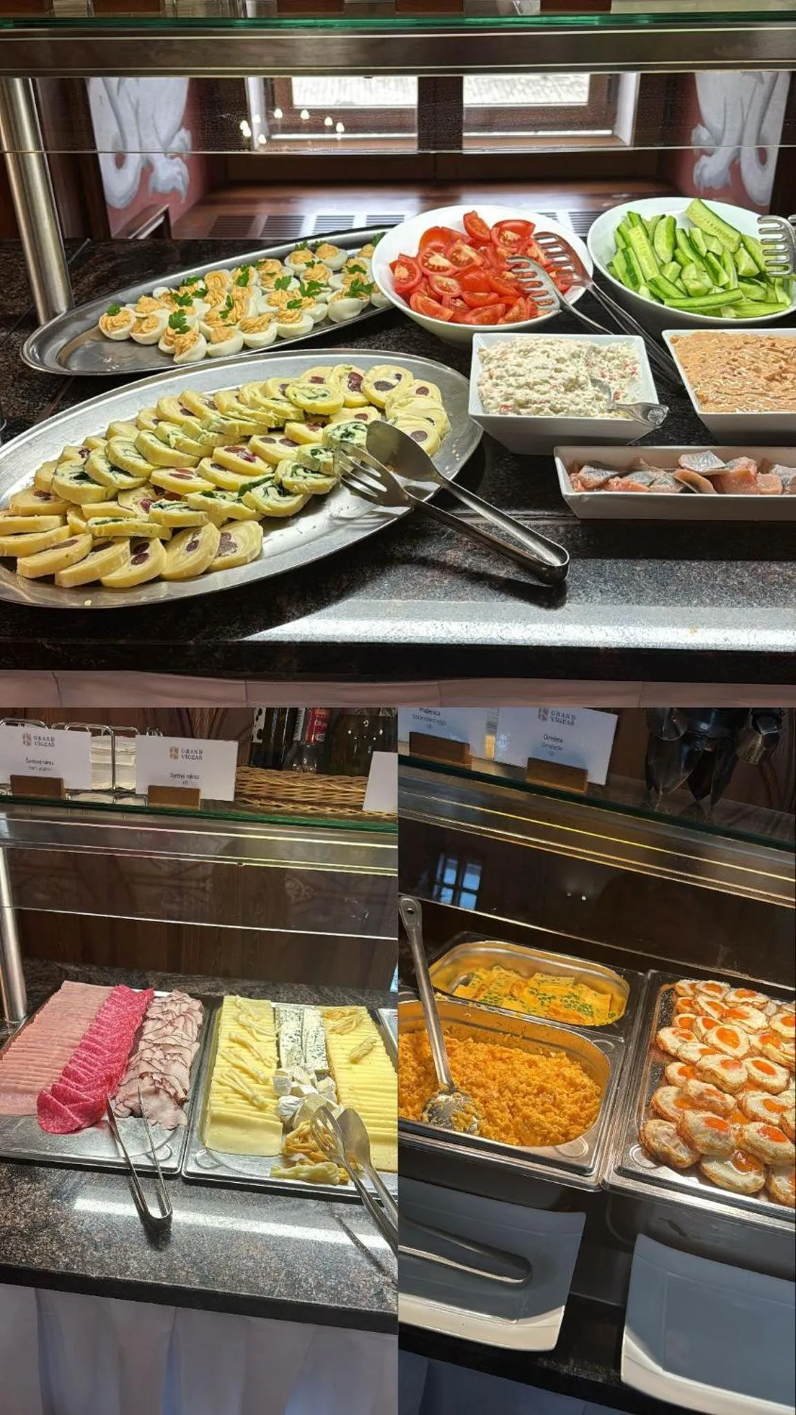 Breakfast in Hotel Grand Vígľaš