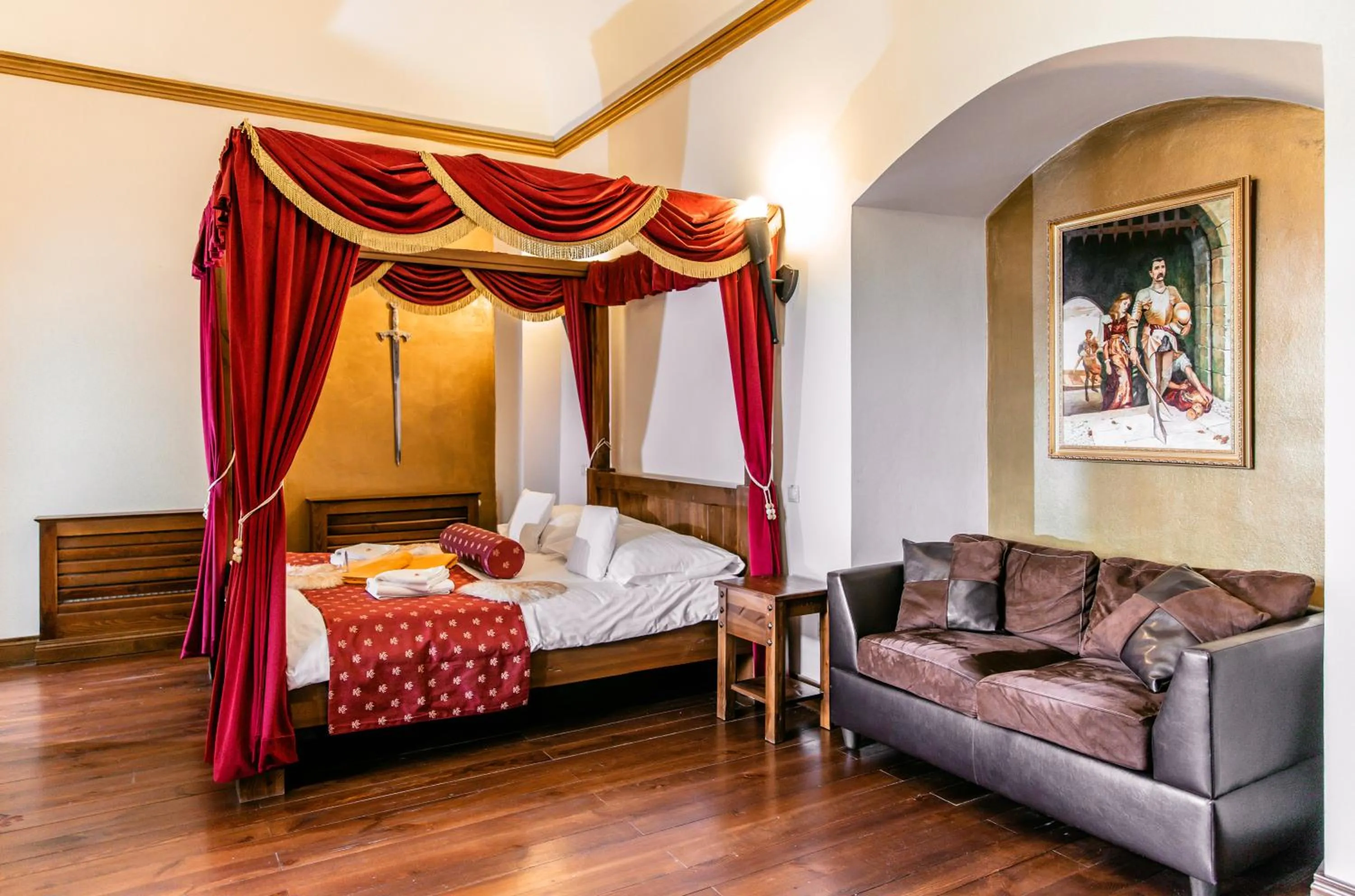 Bed in Hotel Grand Vígľaš